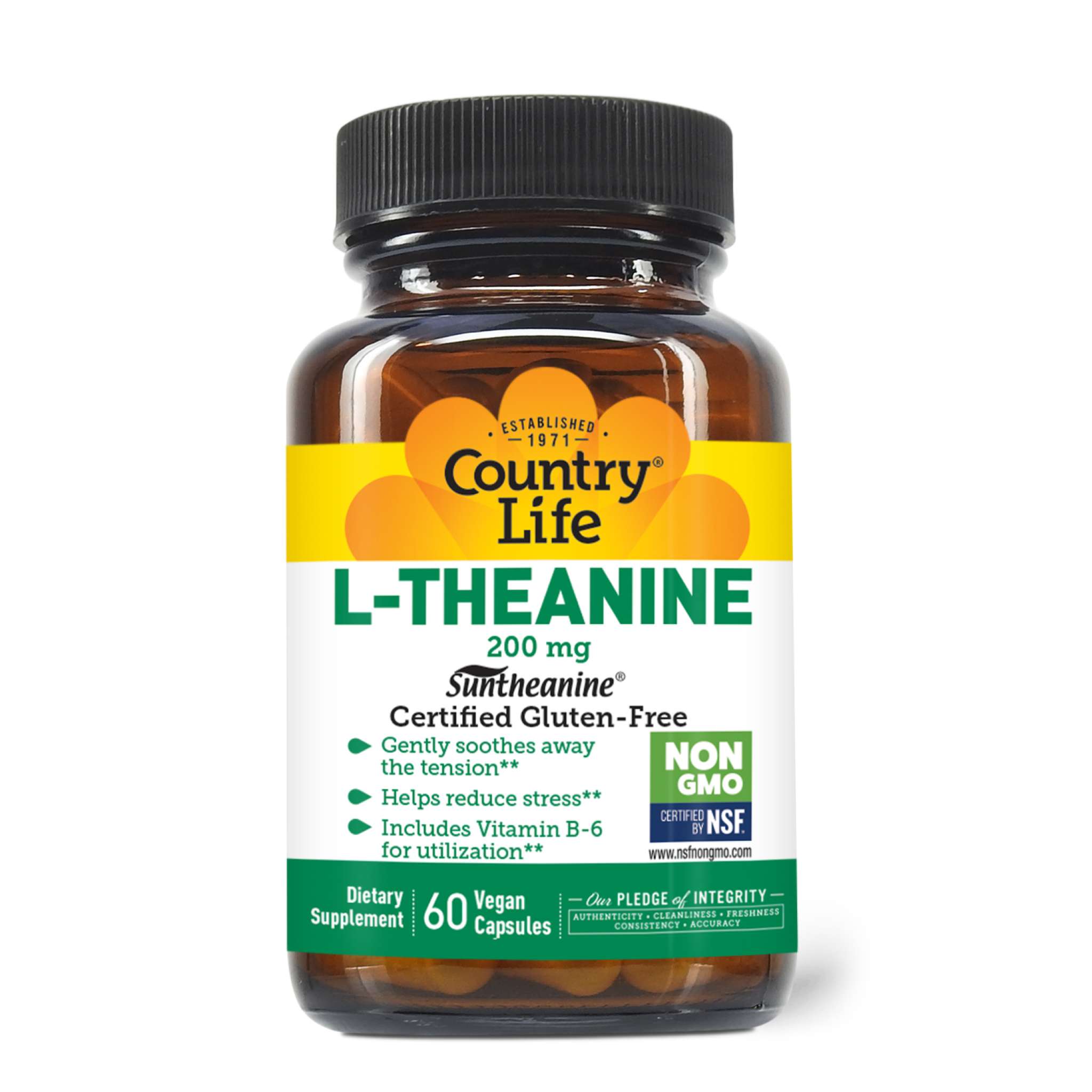 Country Life - Theanine 200 mg