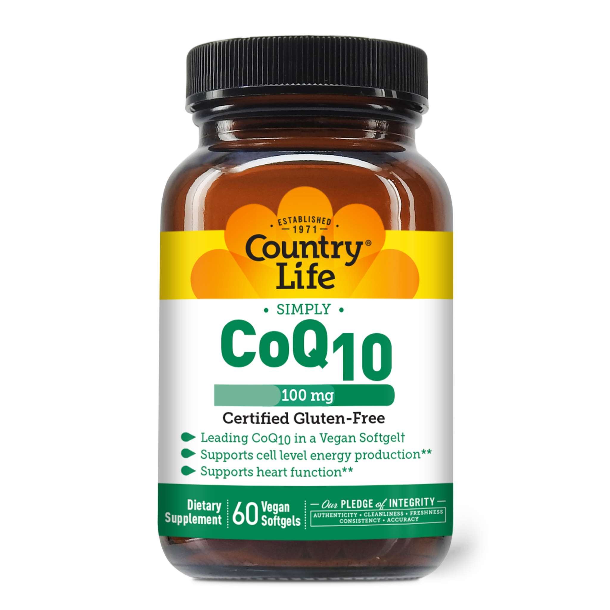 Country Life - Coq10 100 mg Veg ***