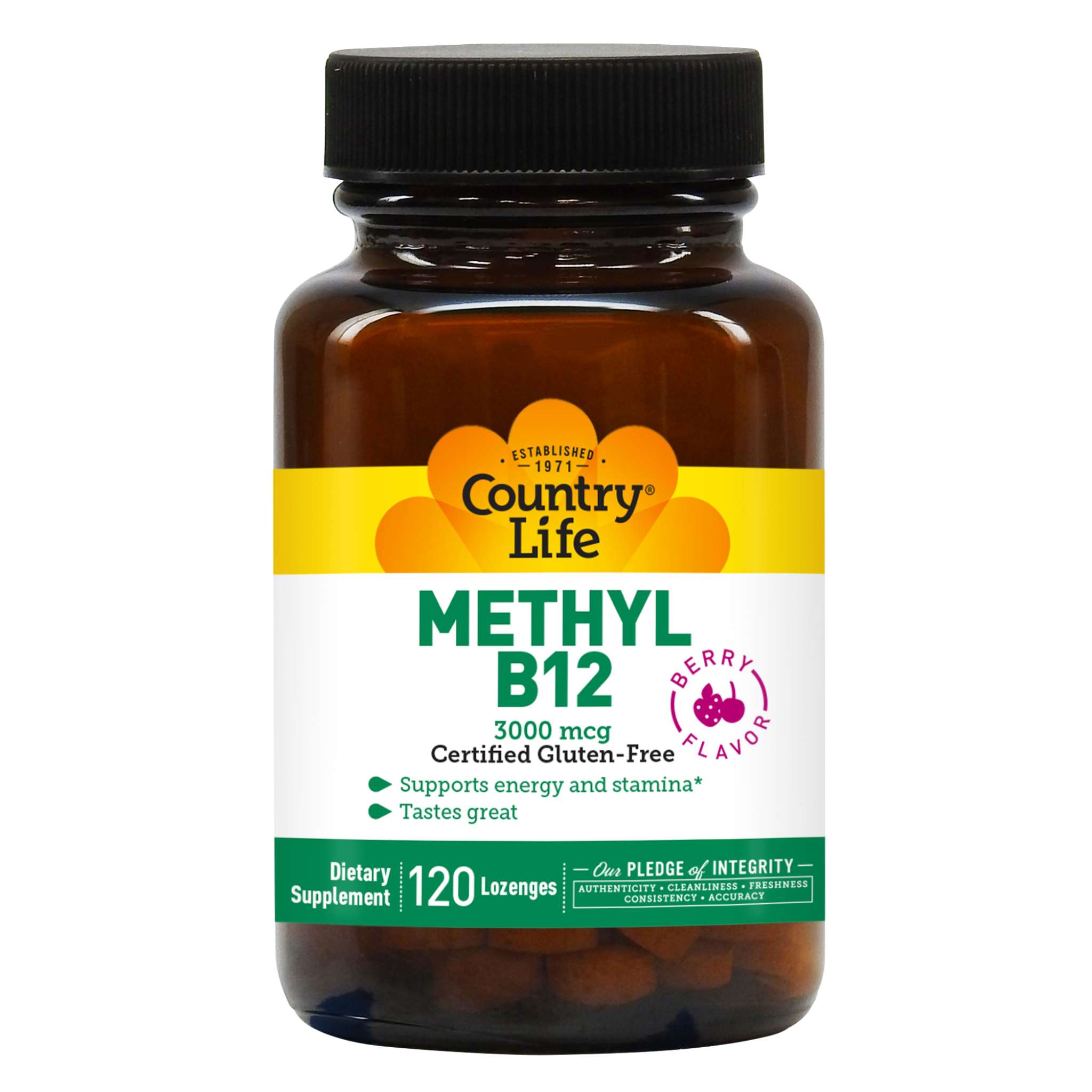 Country Life - Methyl B12 3000 mcg Sup