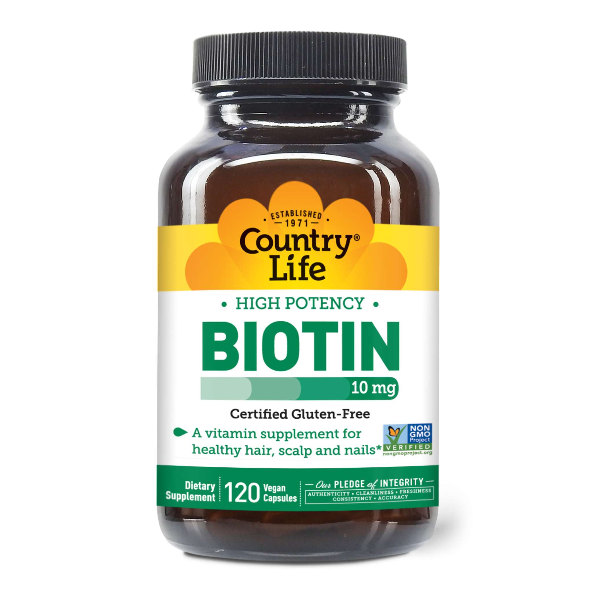 Country Life - Biotin 10 mg vCap