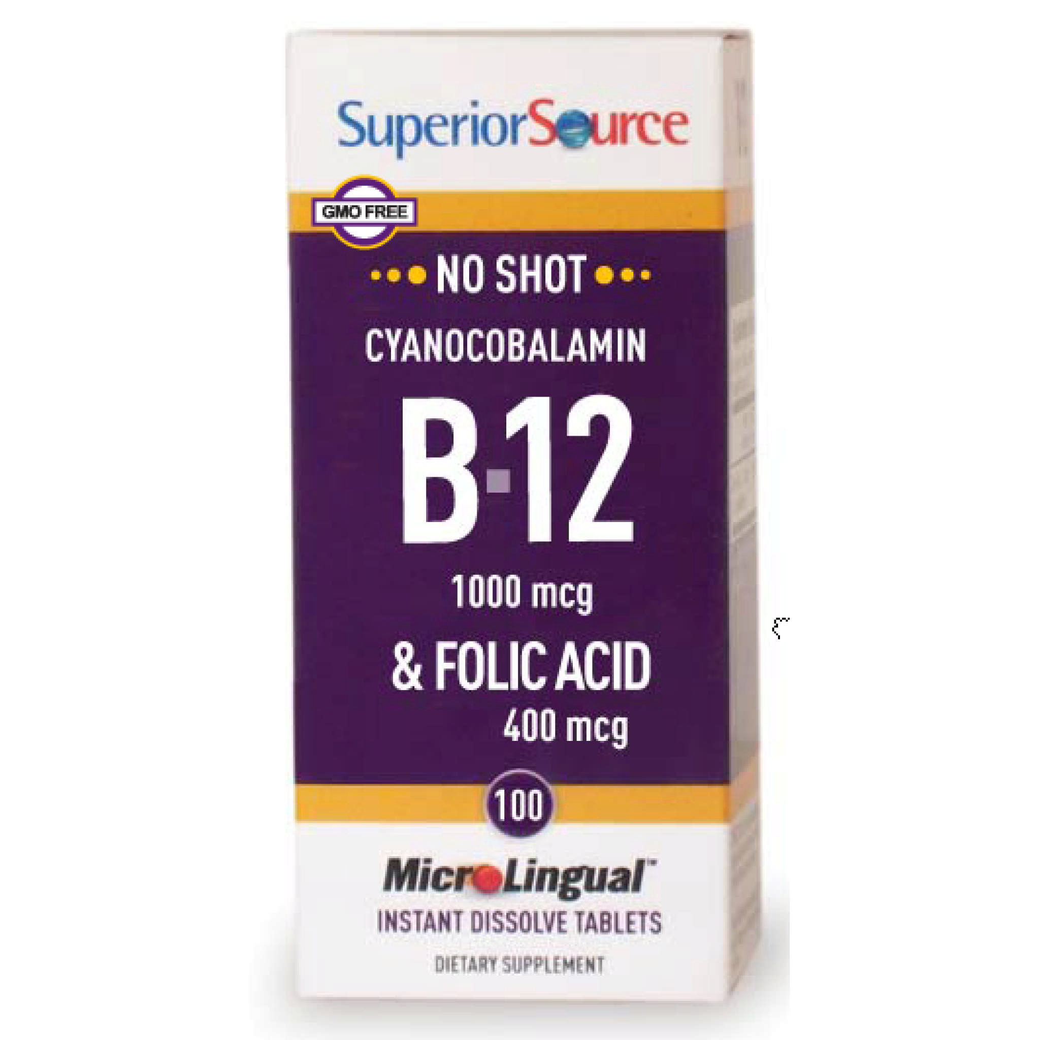 Superior Source - B12 1000 mcg Lozenge