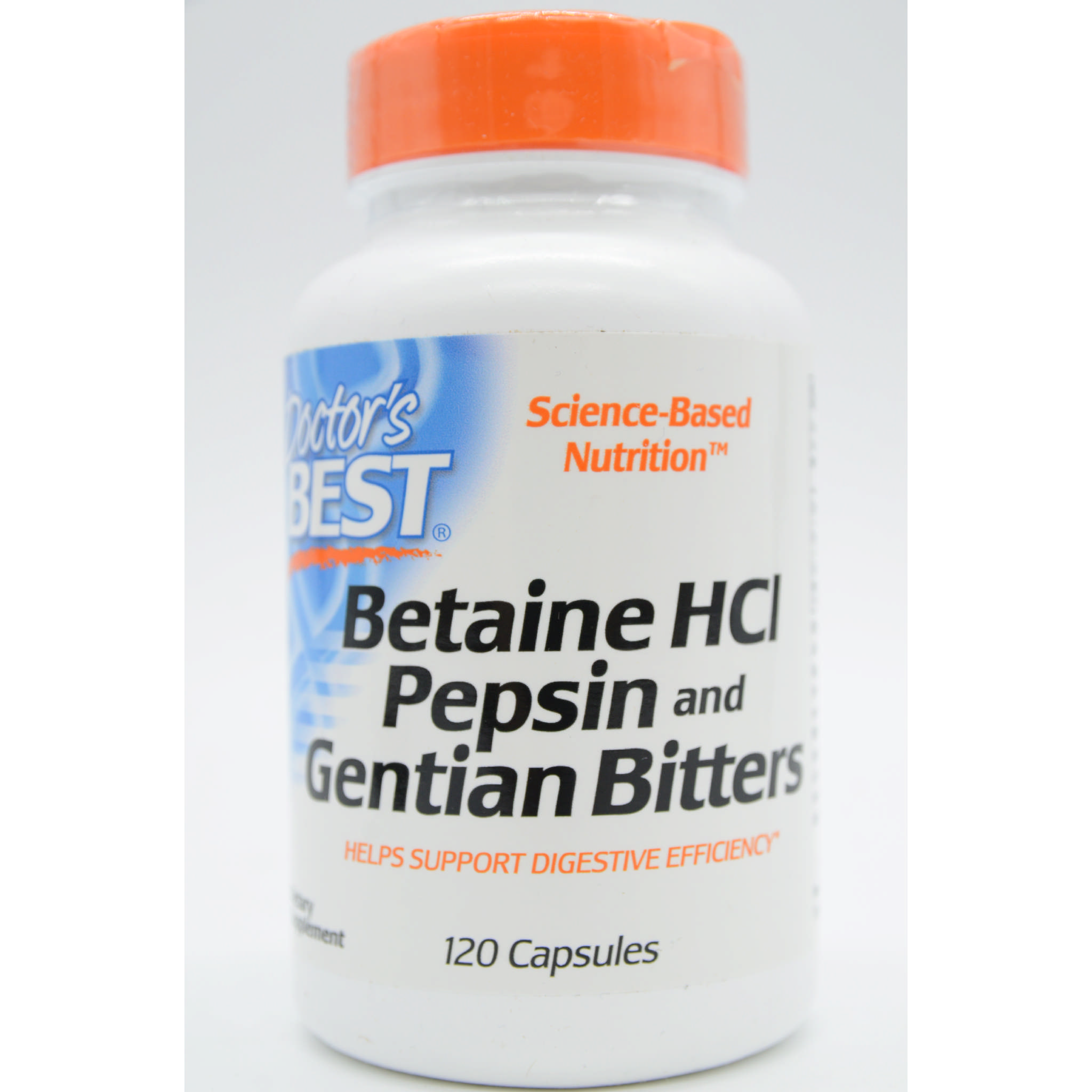 Doctors Best - Betaine Hci Pepsin Gentian