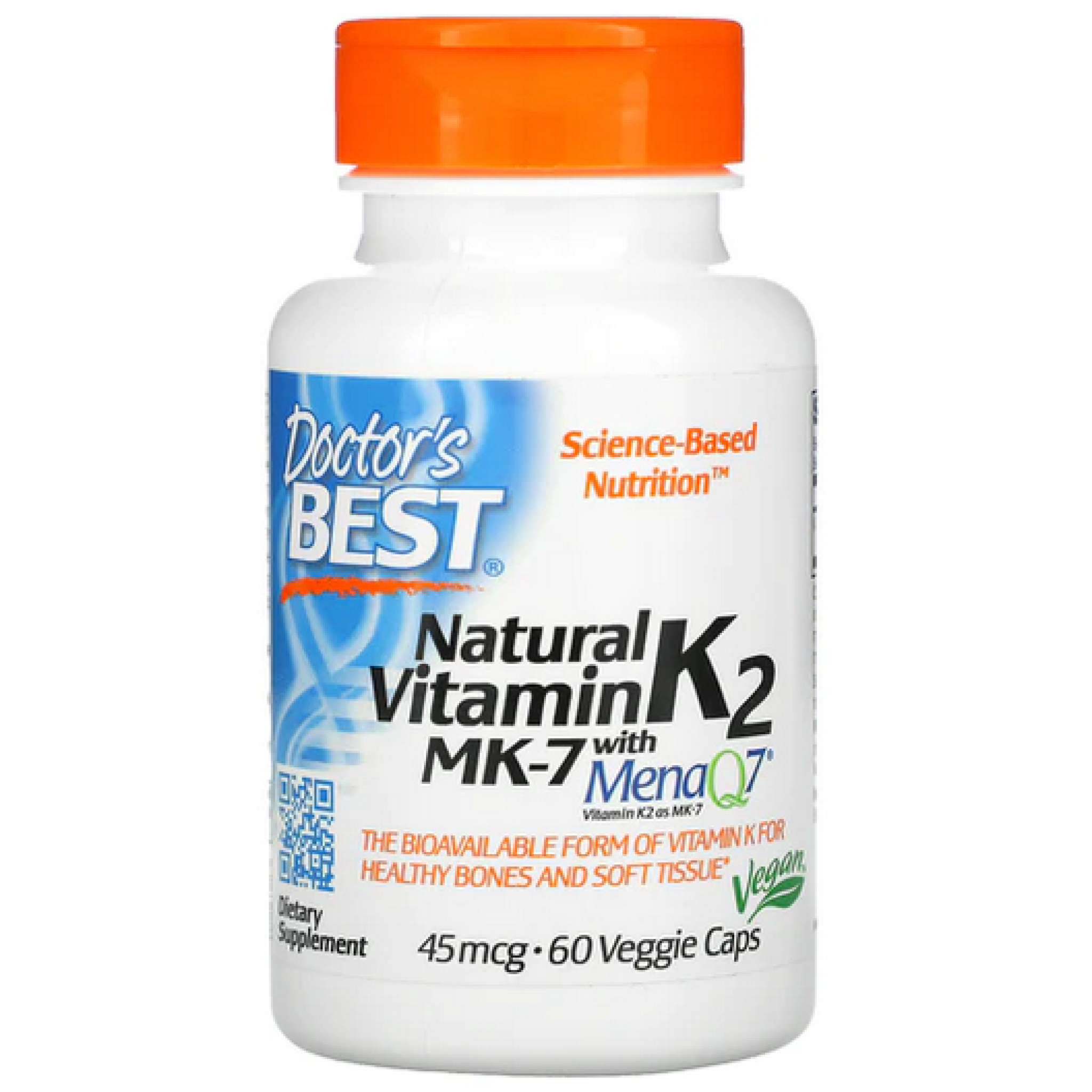 Doctors Best - K2 Vit 45 mcg Menaq7