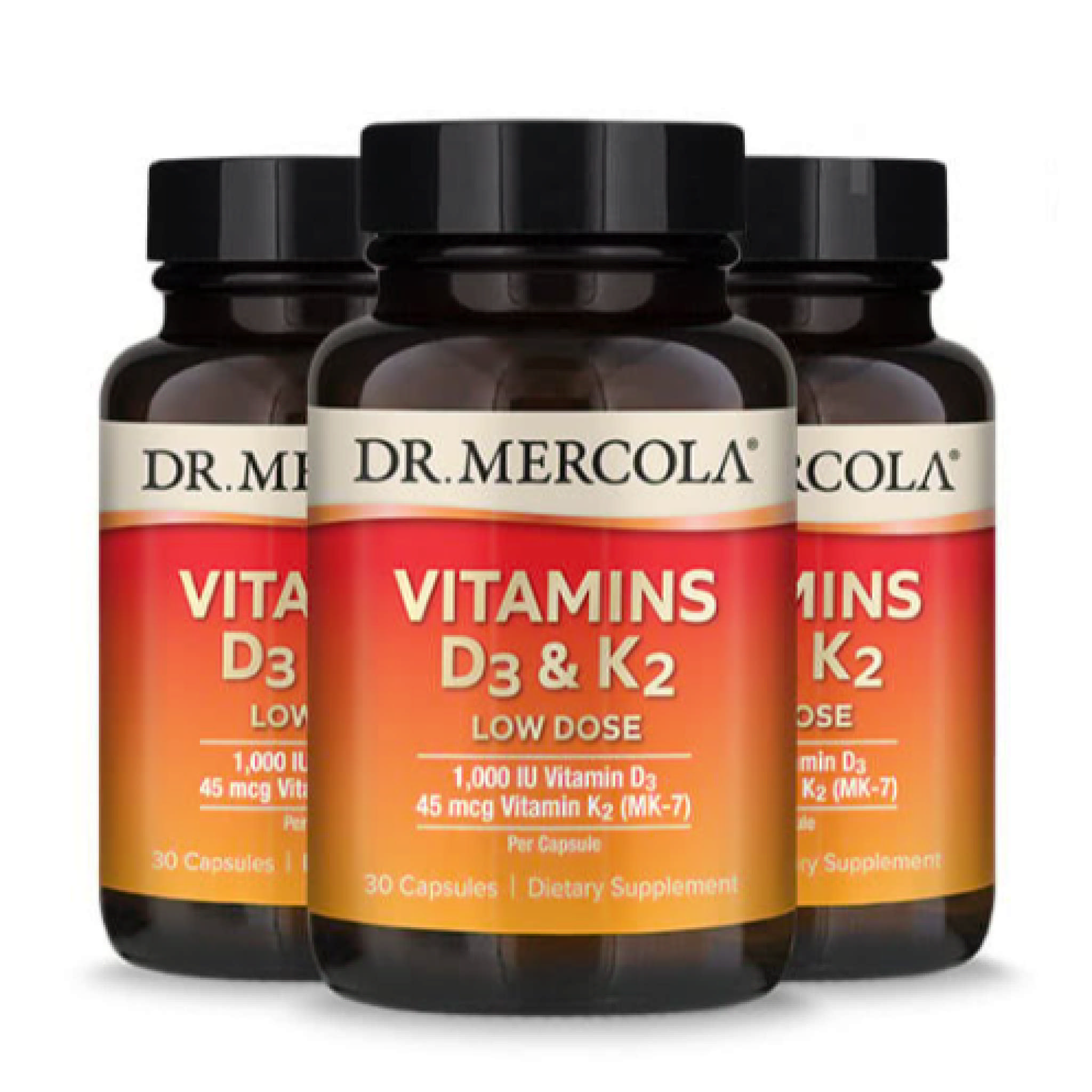 Dr Mercola - D3 & K2 5000/180 cap