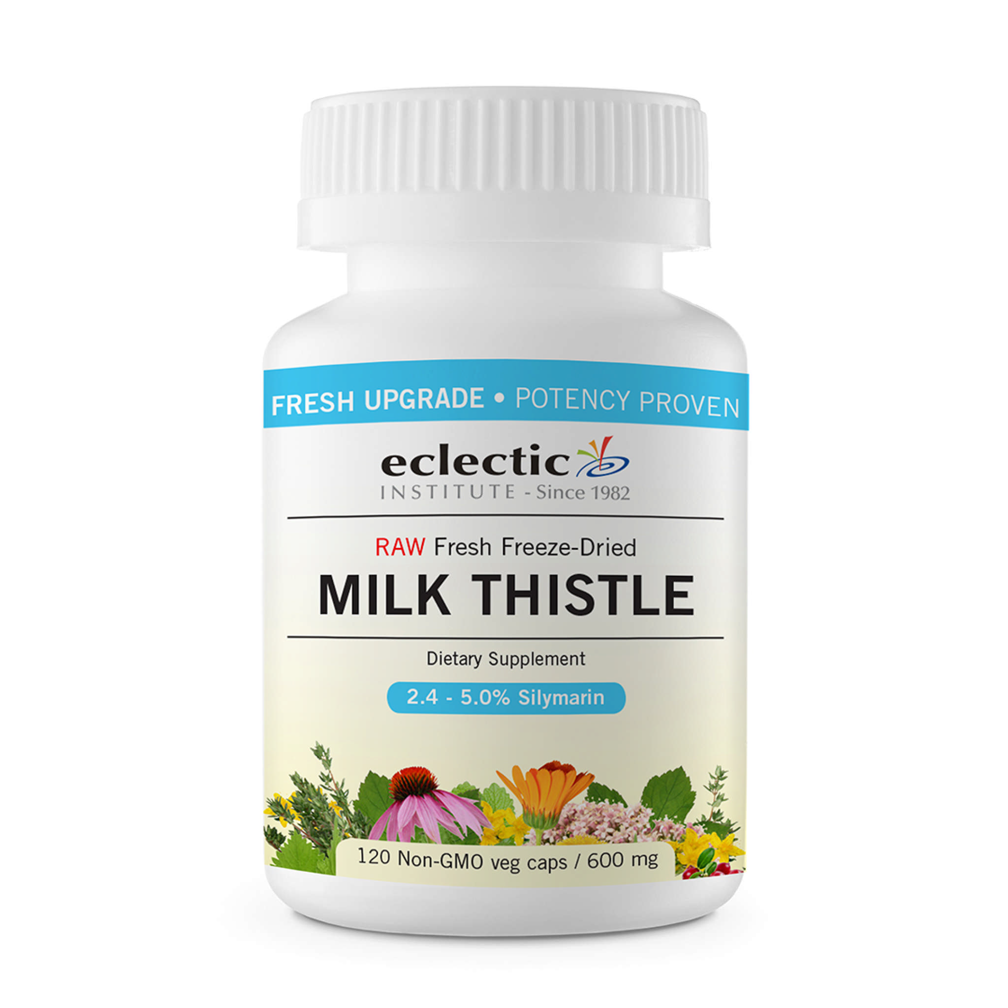 Eclectic Institute - Milk Thistle 600 mg Frz Dried
