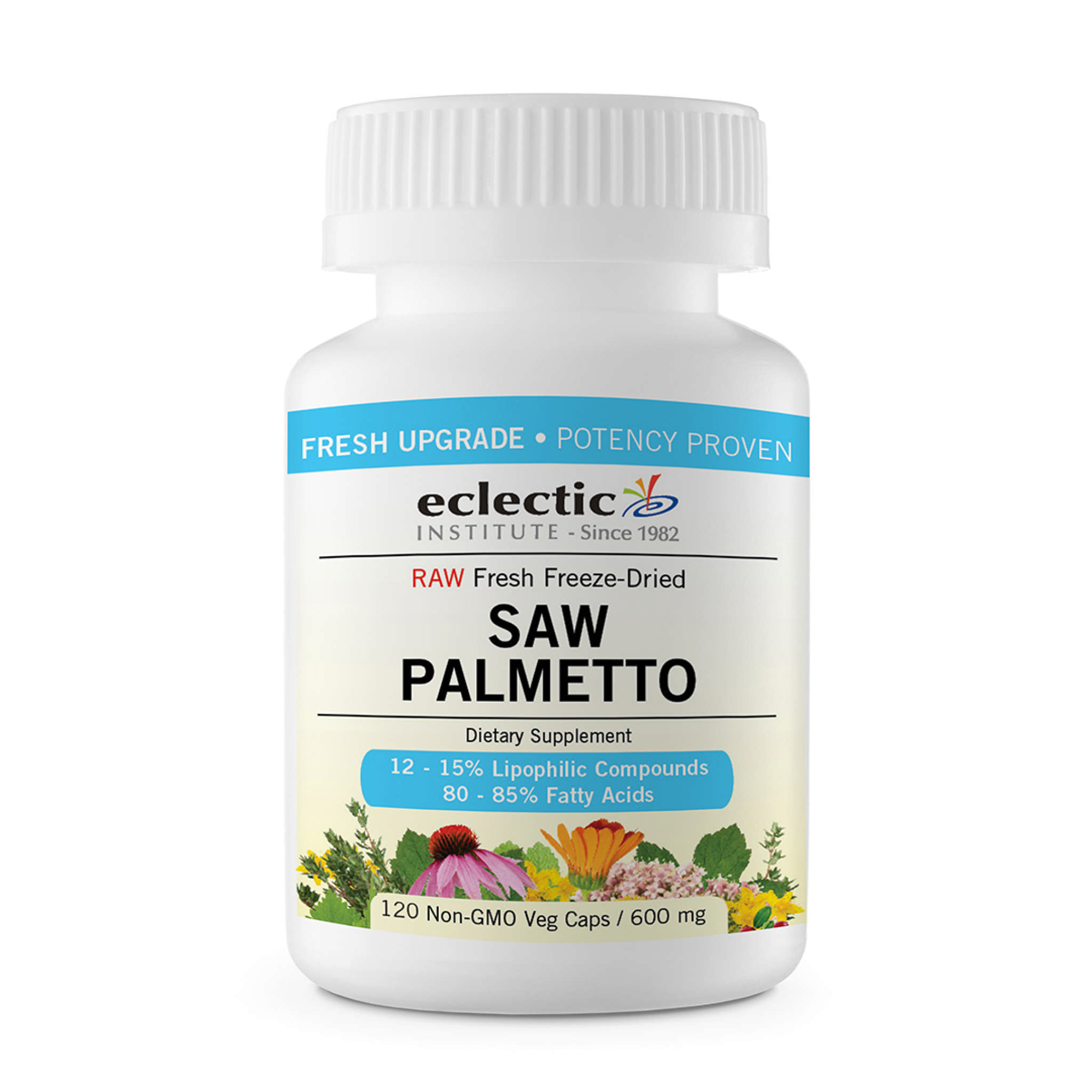 Eclectic Institute - Saw Palmetto 600 mg Fd