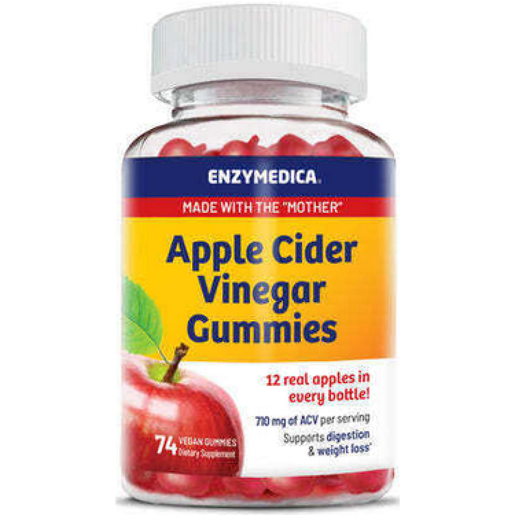 Enzymedica - Apple Cider Vinegar Gummies