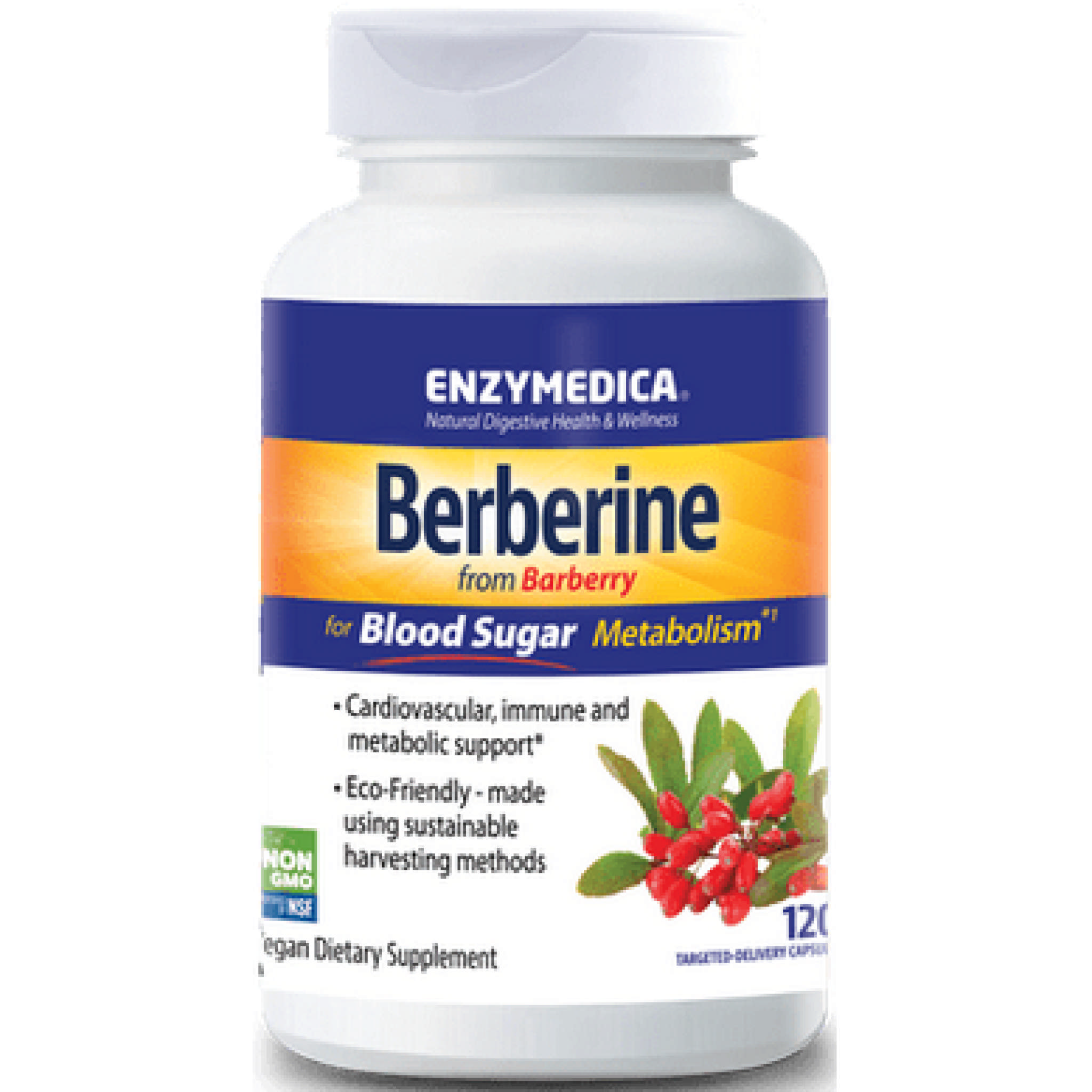 Enzymedica - Berberine 510 mg vCap