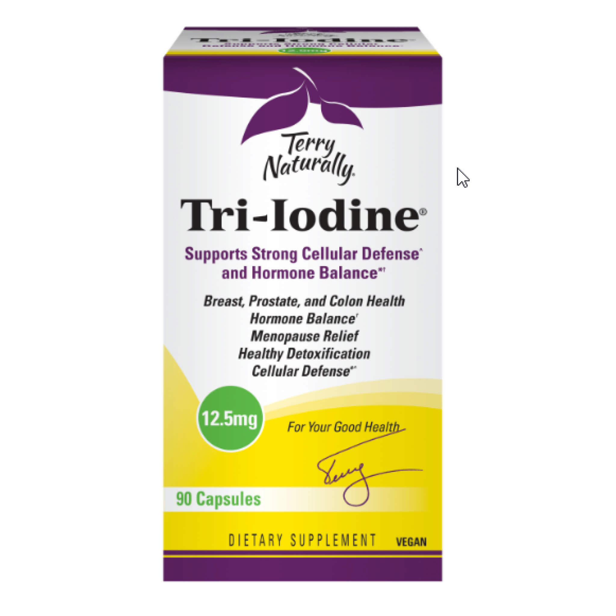 Terry Naturally - Tri Iodine 12.5 mg