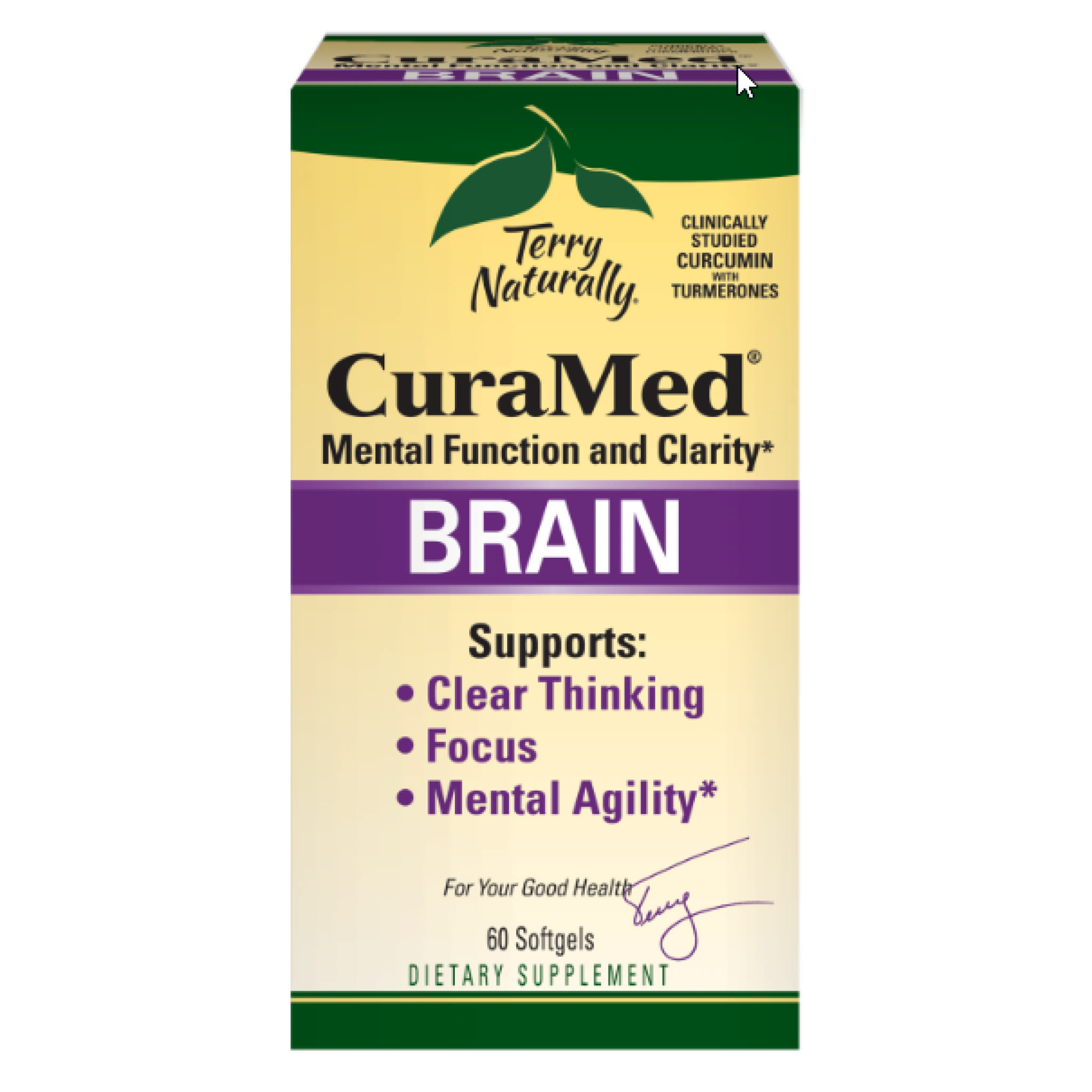 Terry Naturally - Curamed Brain (Mental Advant)