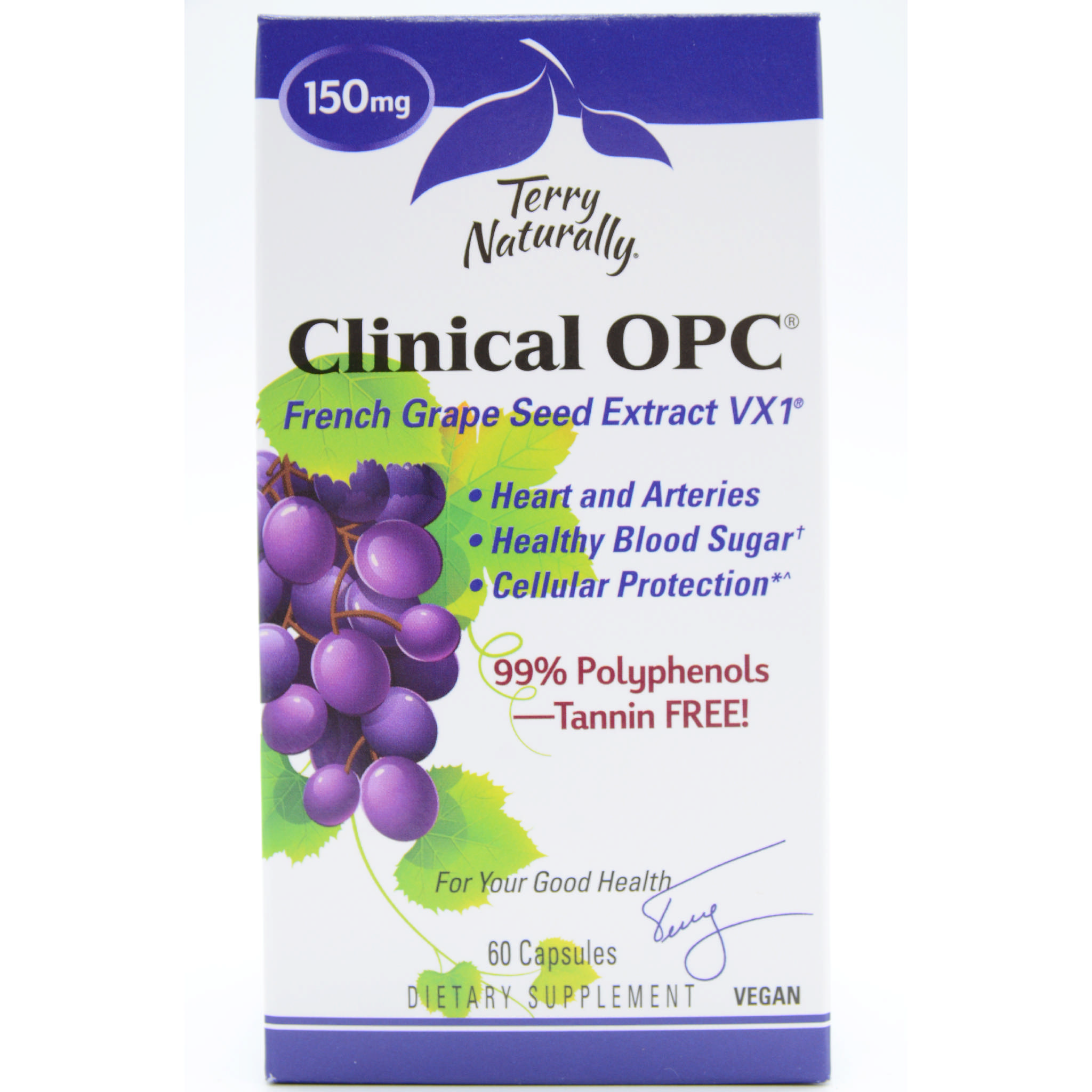 Terry Naturally - Opc Clinic 150 mg Grape Sd