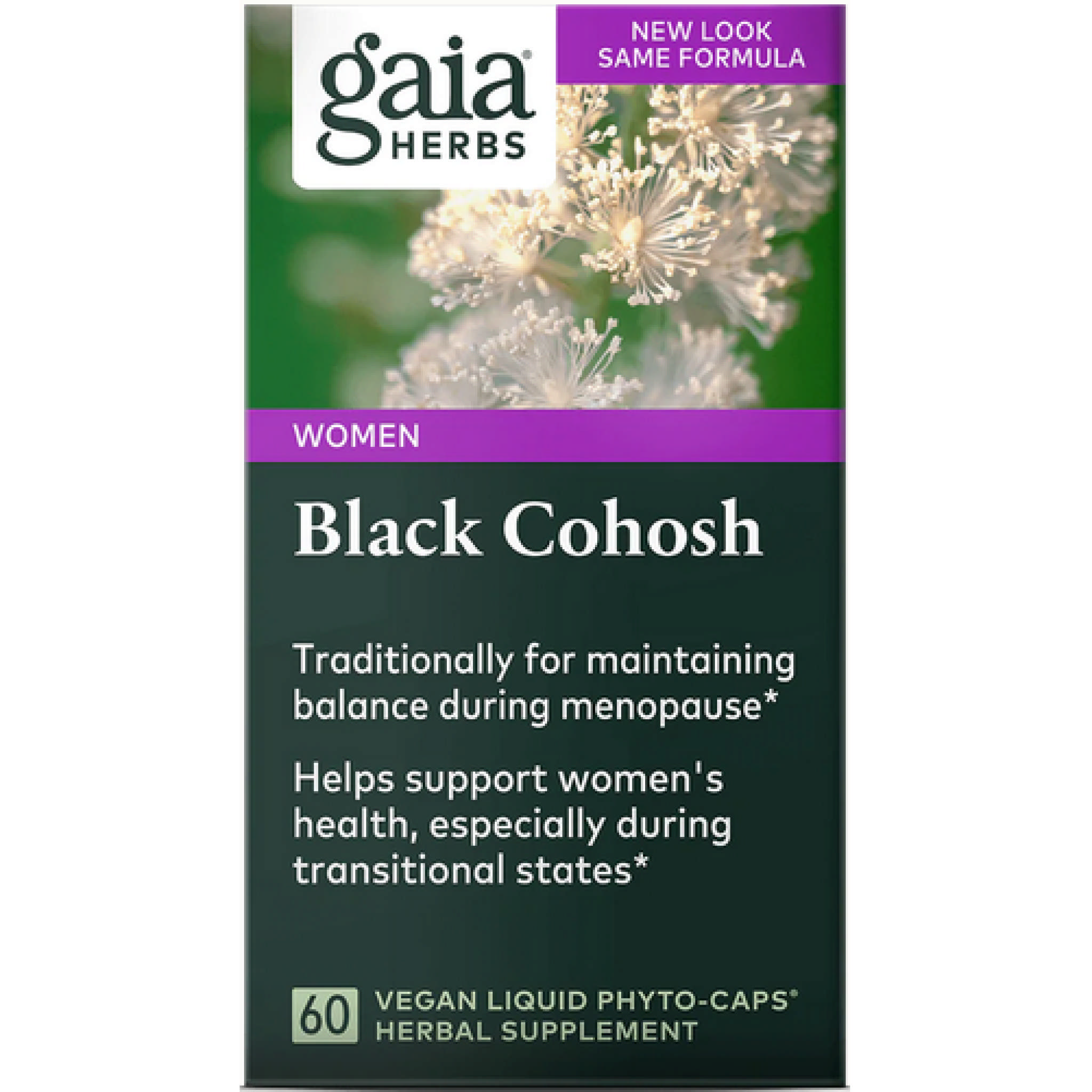 Gaia Herbs - Black Cohosh Extract 400 mg