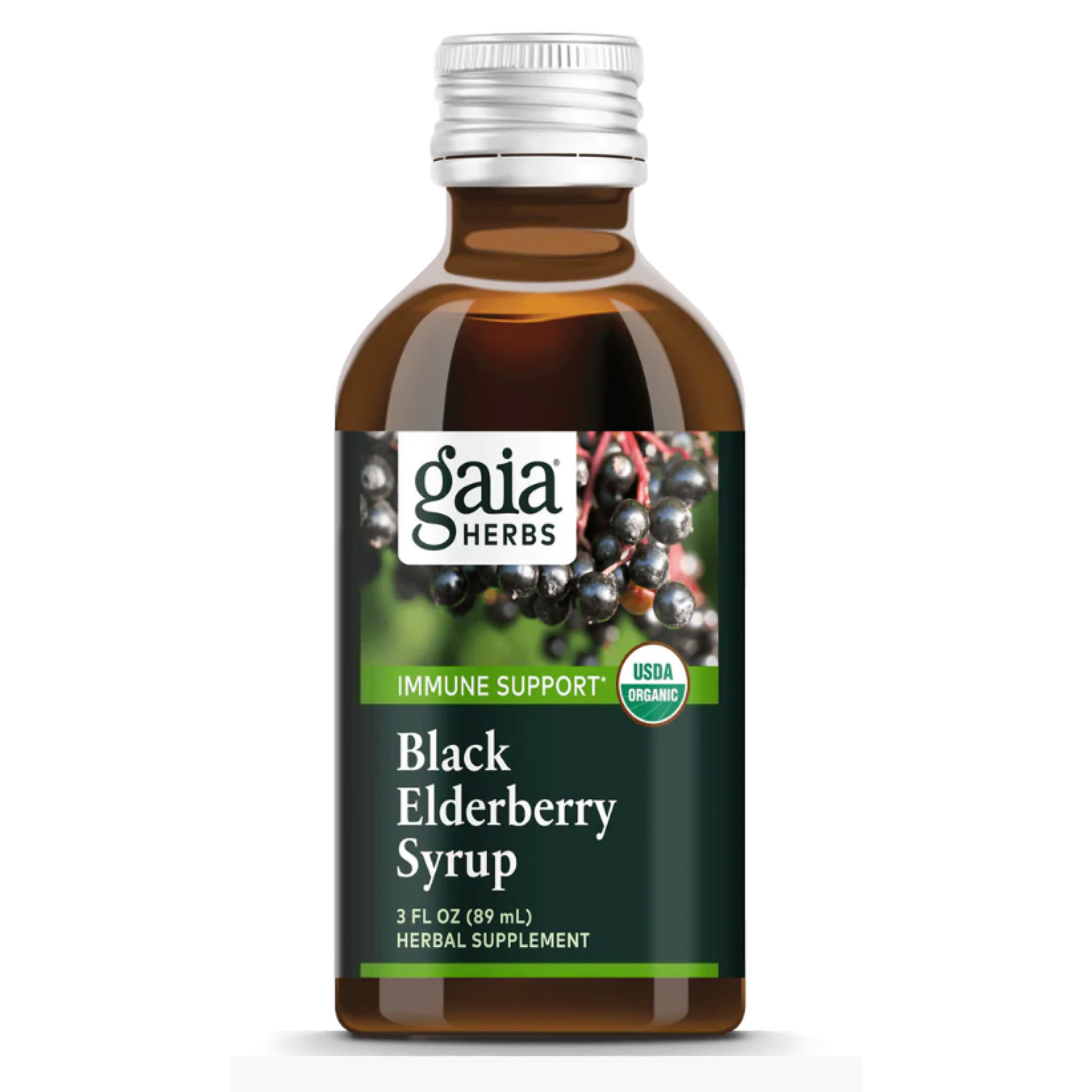 Gaia Herbs - Black Elderberry Syrup