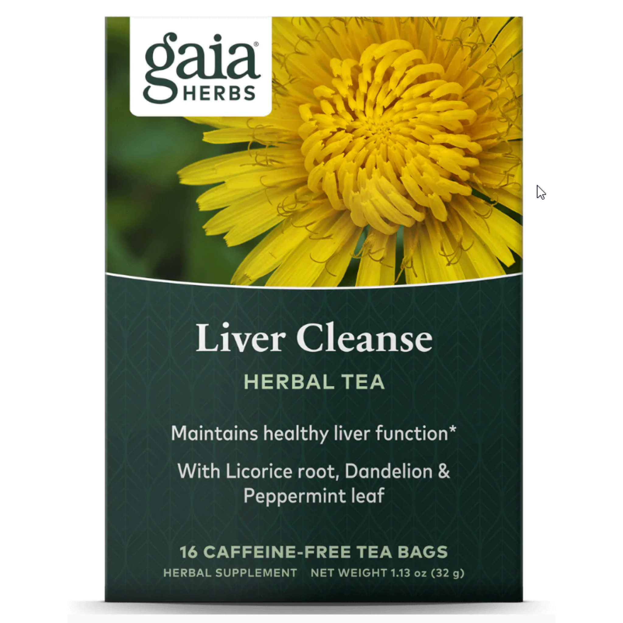 Gaia Herbs - Cleanse And Detox Tea