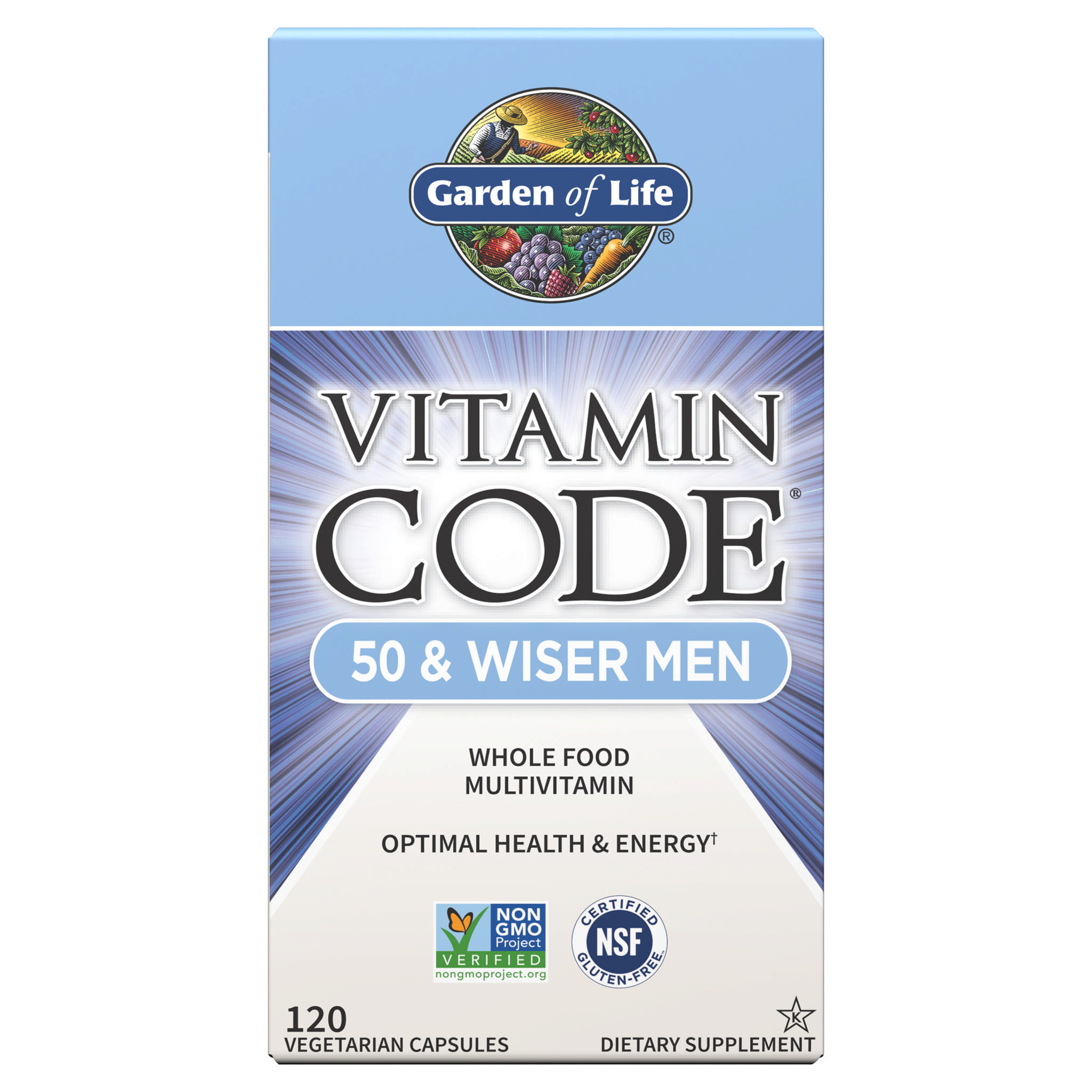 Garden Of Life - 50 & Wiser Mens Multi