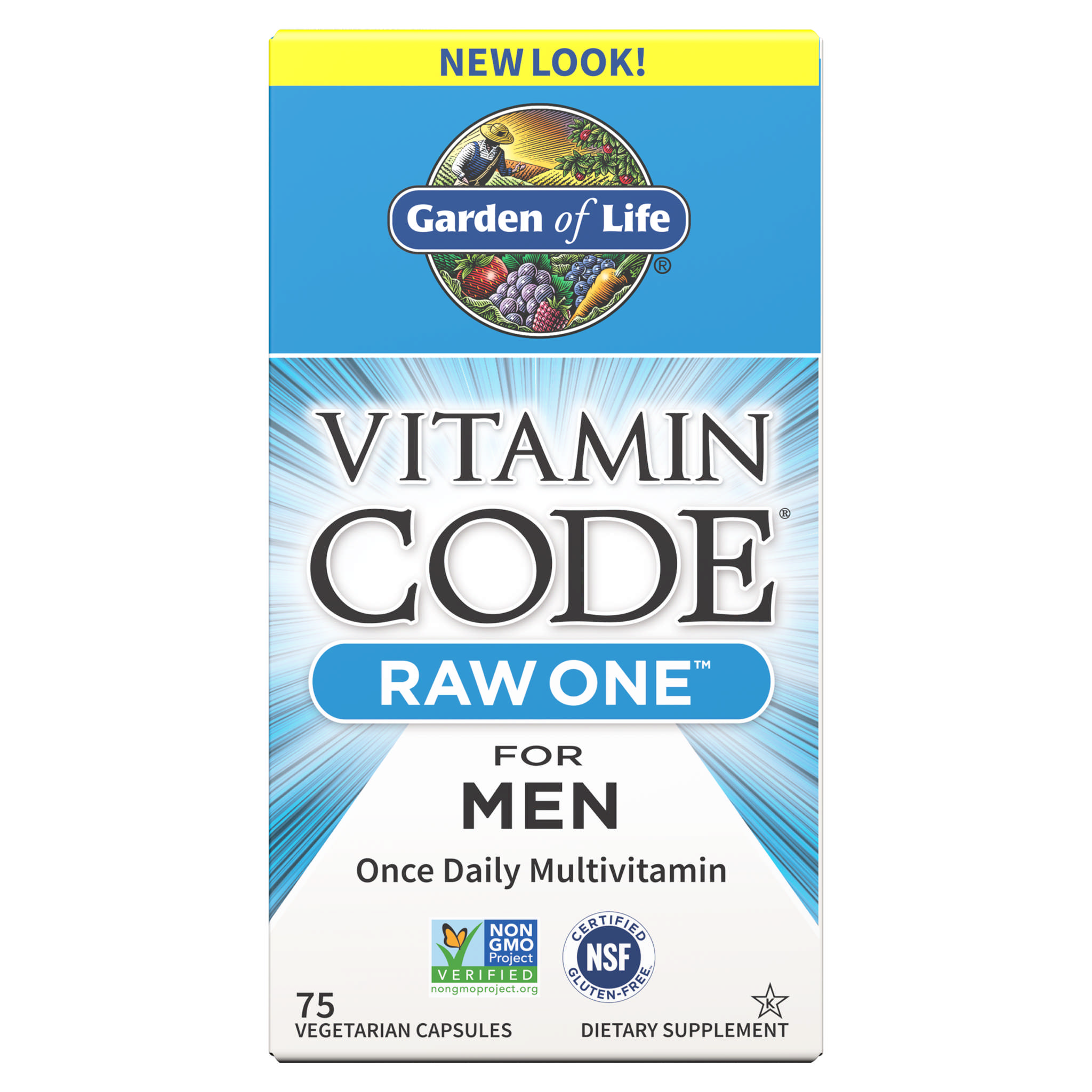 Garden Of Life - Men Multi Raw One Vit Code