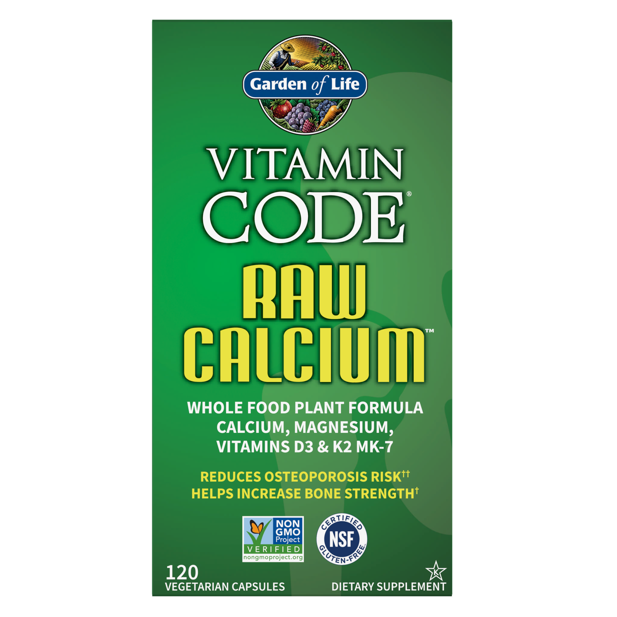 Garden Of Life - Calcium 150 mg Raw Vit Code