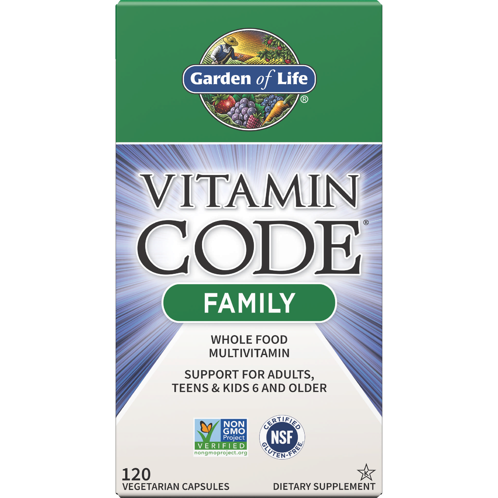 Garden Of Life - Family Multi Vit Code