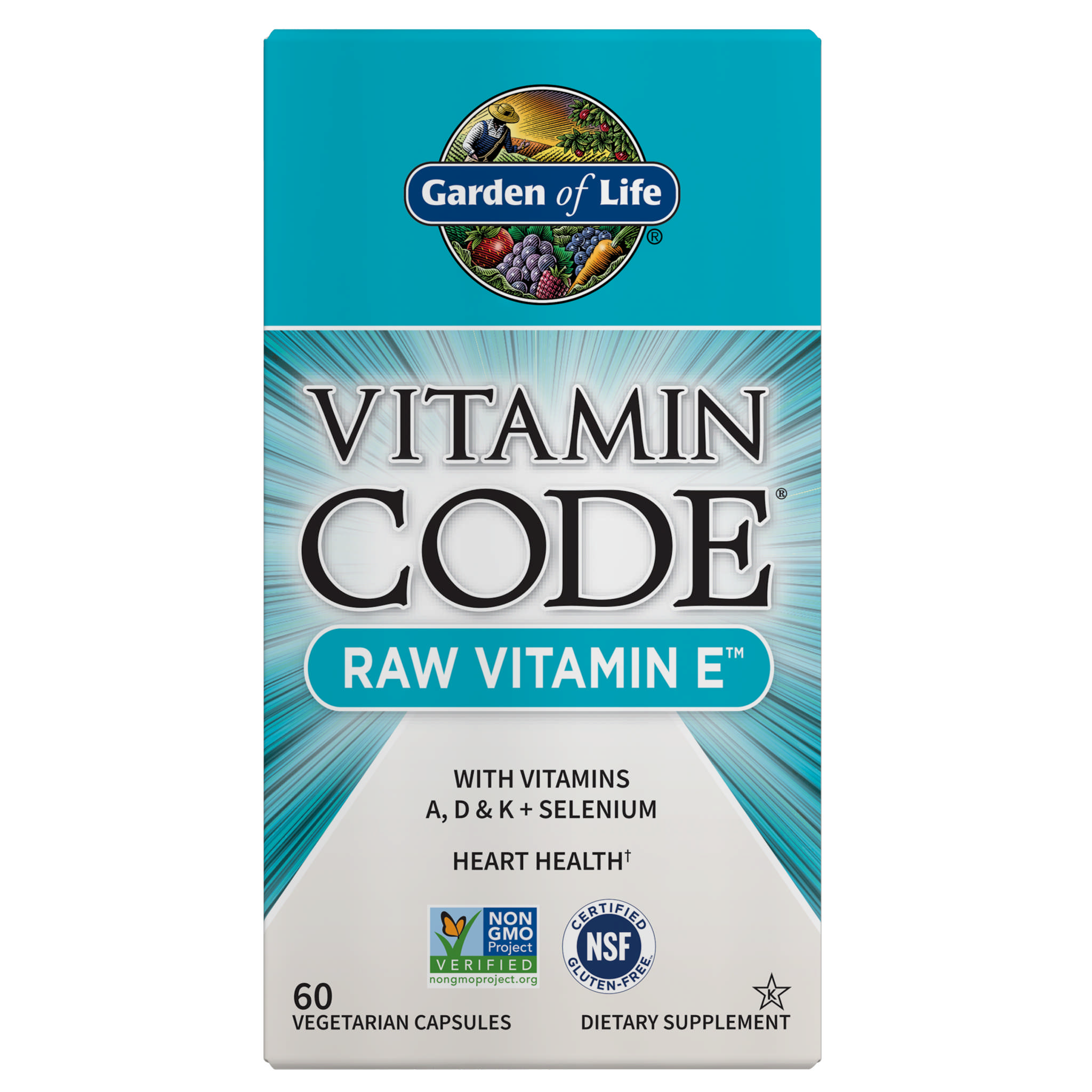 Garden Of Life - E 250 iu Vitamin Code