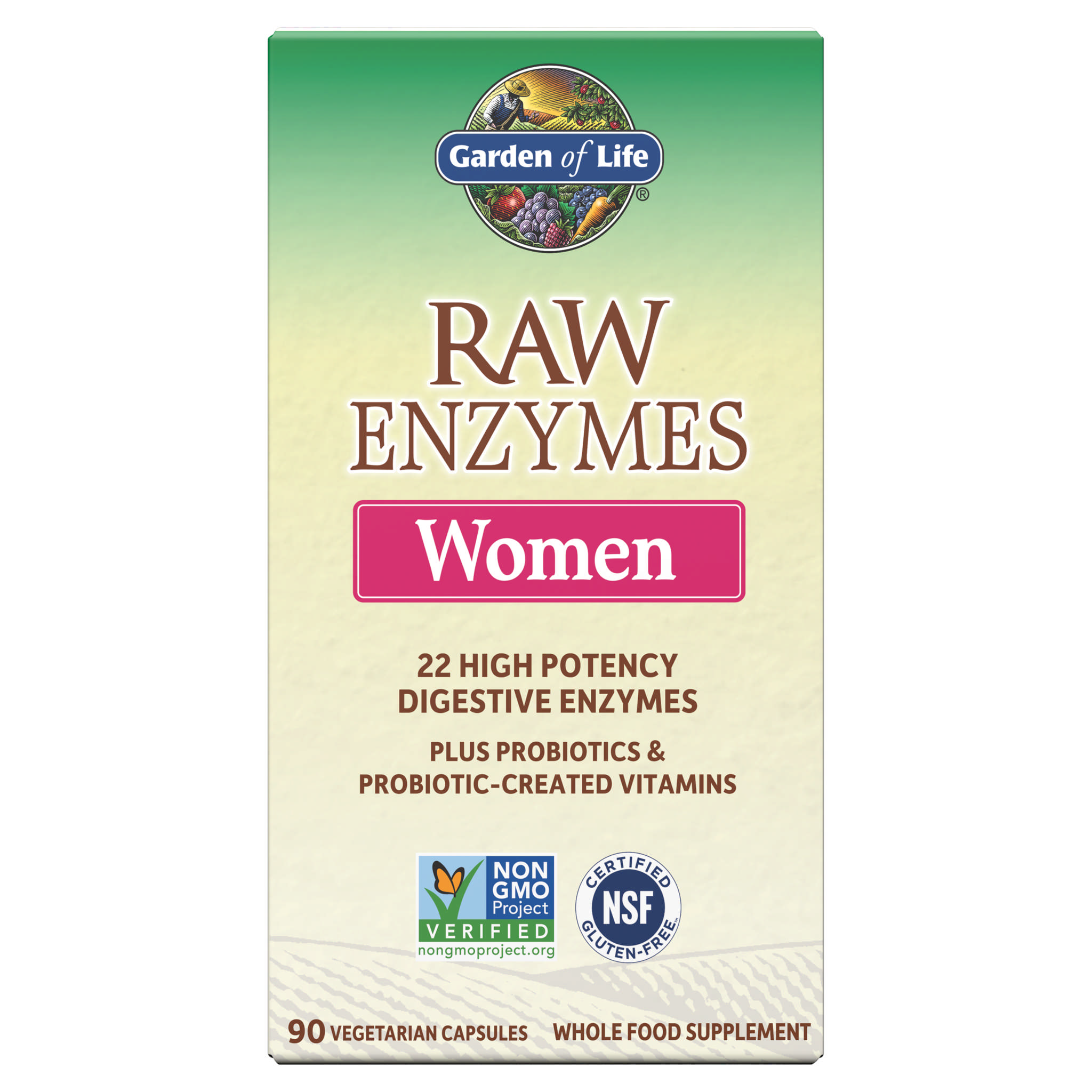 Garden Of Life - Enzymes Women Raw