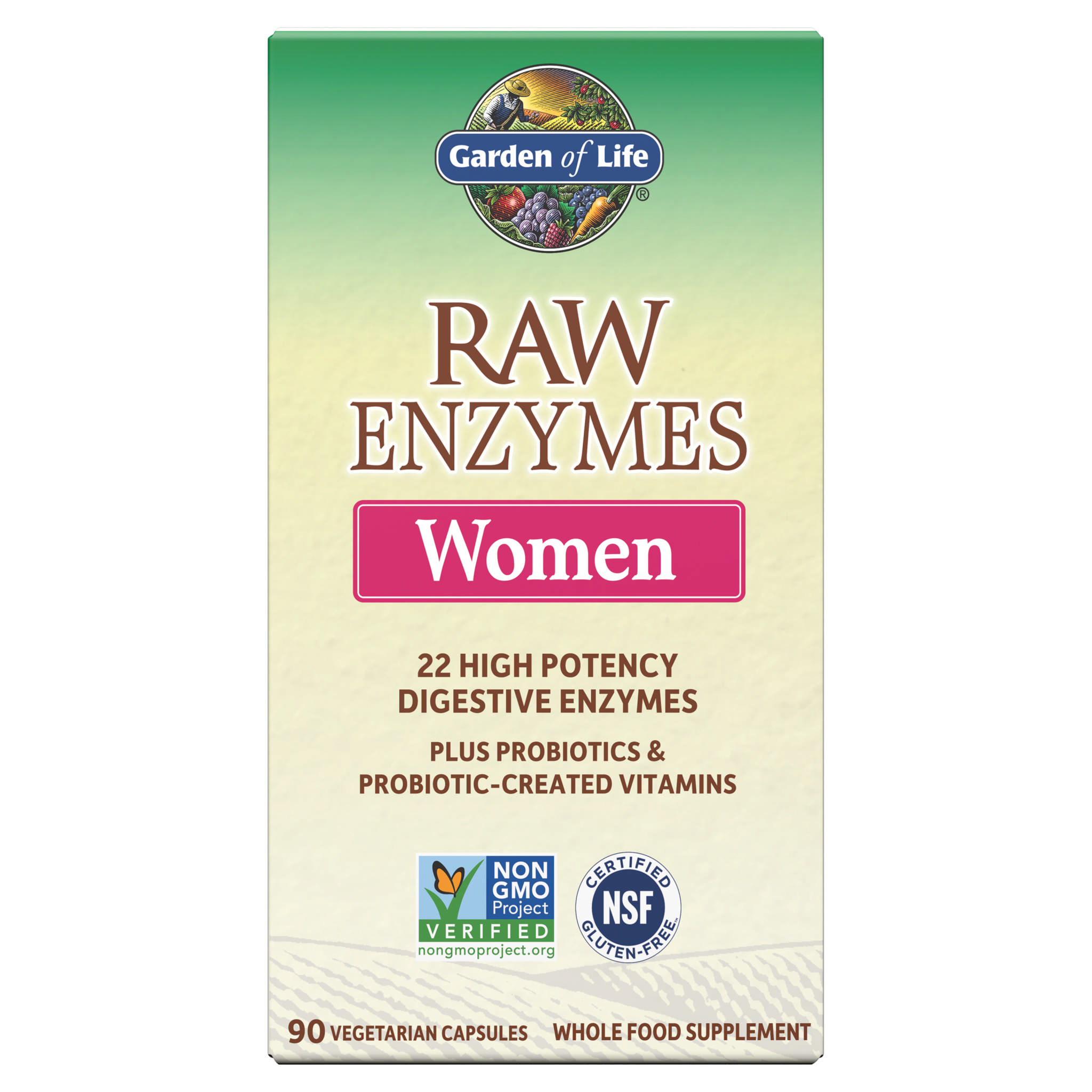 Garden Of Life - Enzymes Women Raw