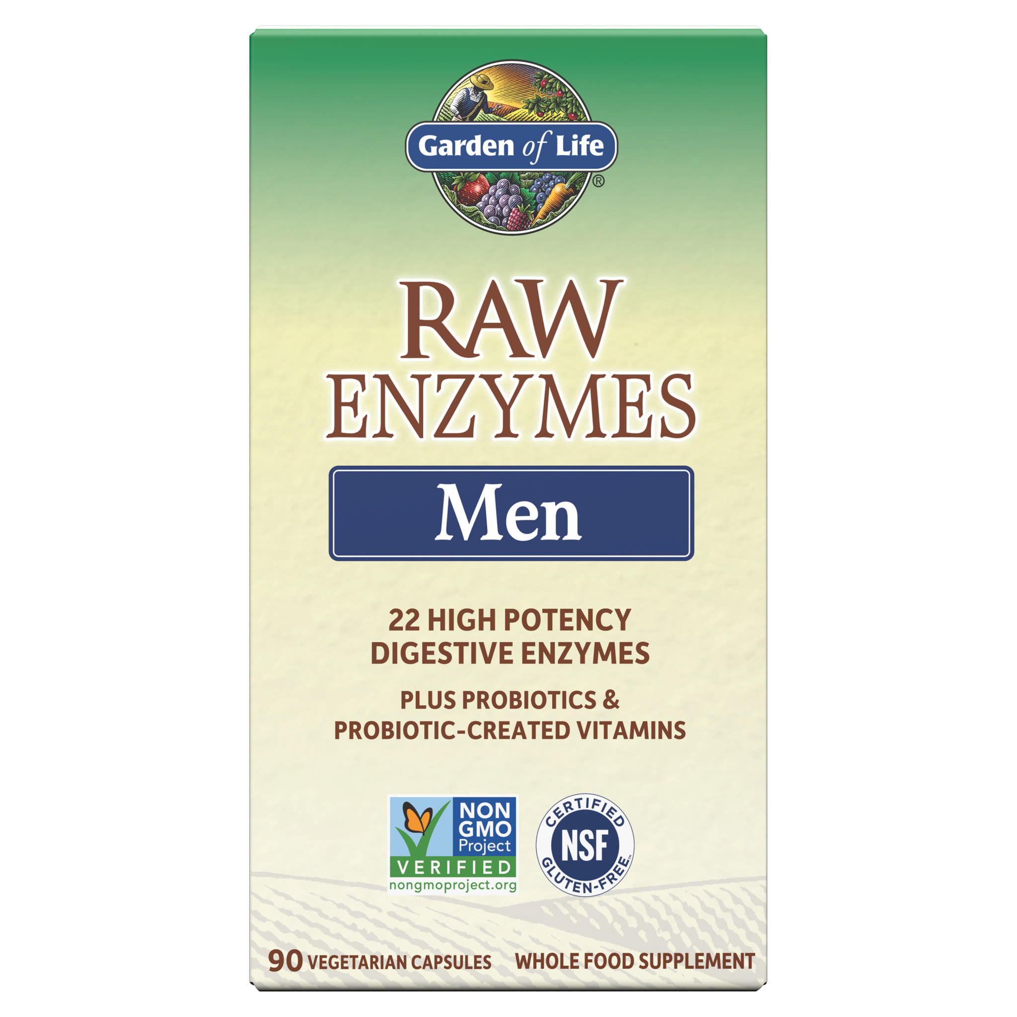 Garden Of Life - Enzymes Men Raw