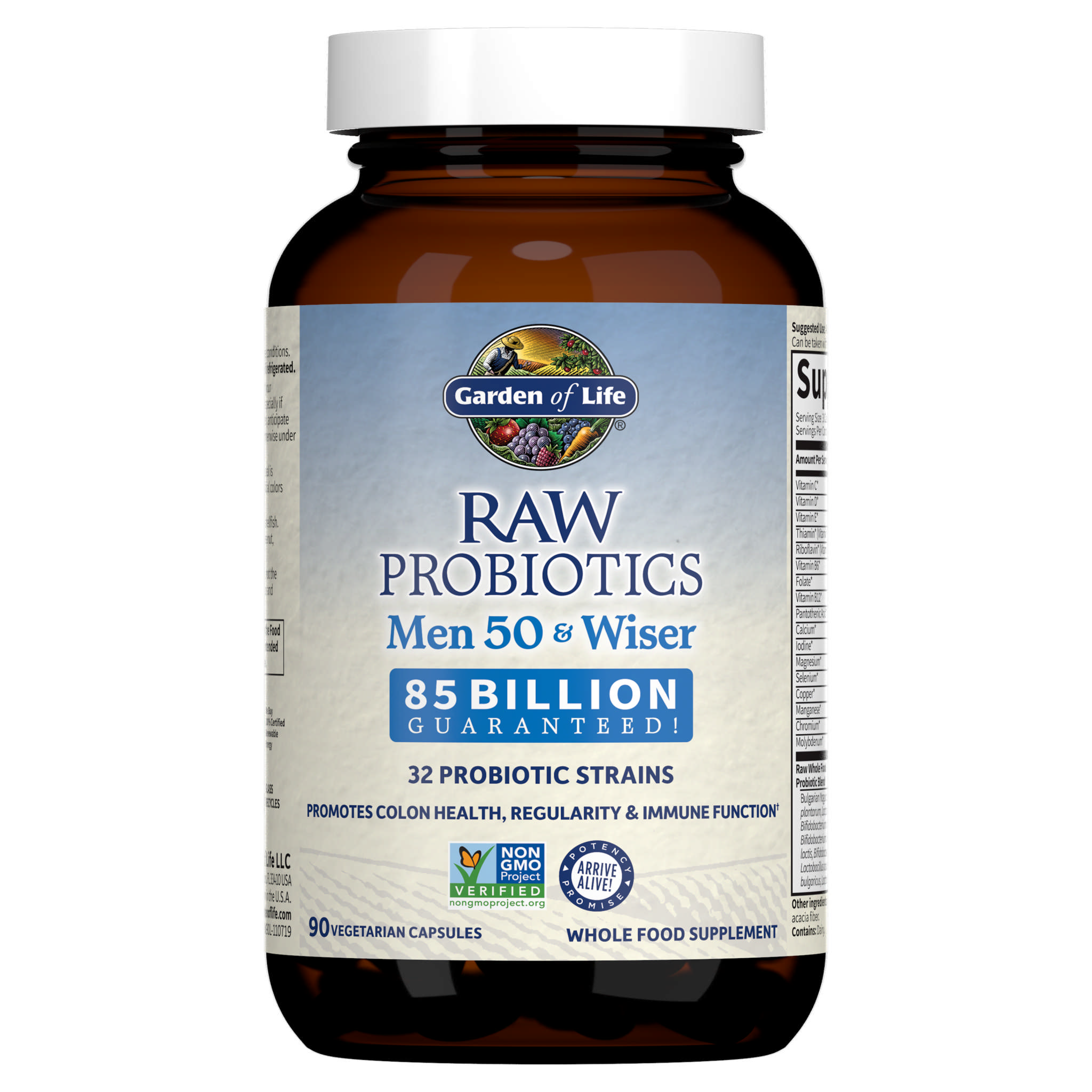 Garden Of Life - Probiotics Men 50 & Wiser Raw