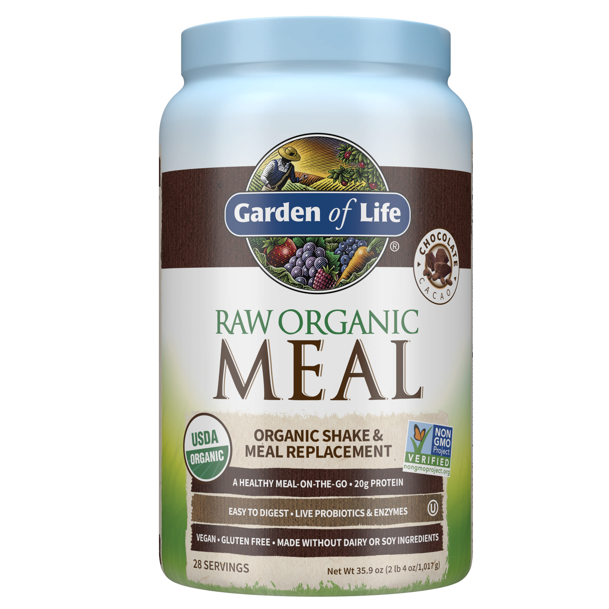 Garden Of Life - Raw Meal powder Chocolate