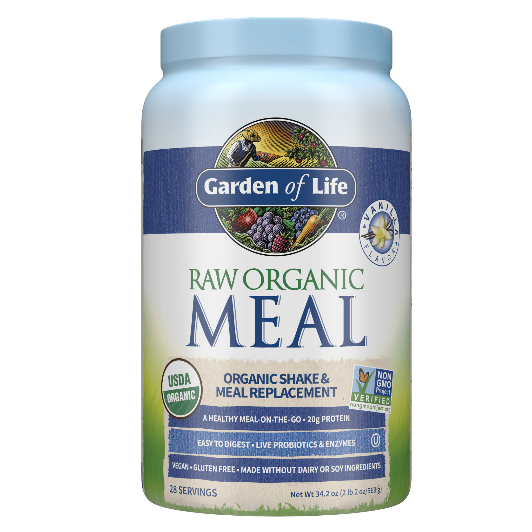 Garden Of Life - Raw Meal powder Vanilla