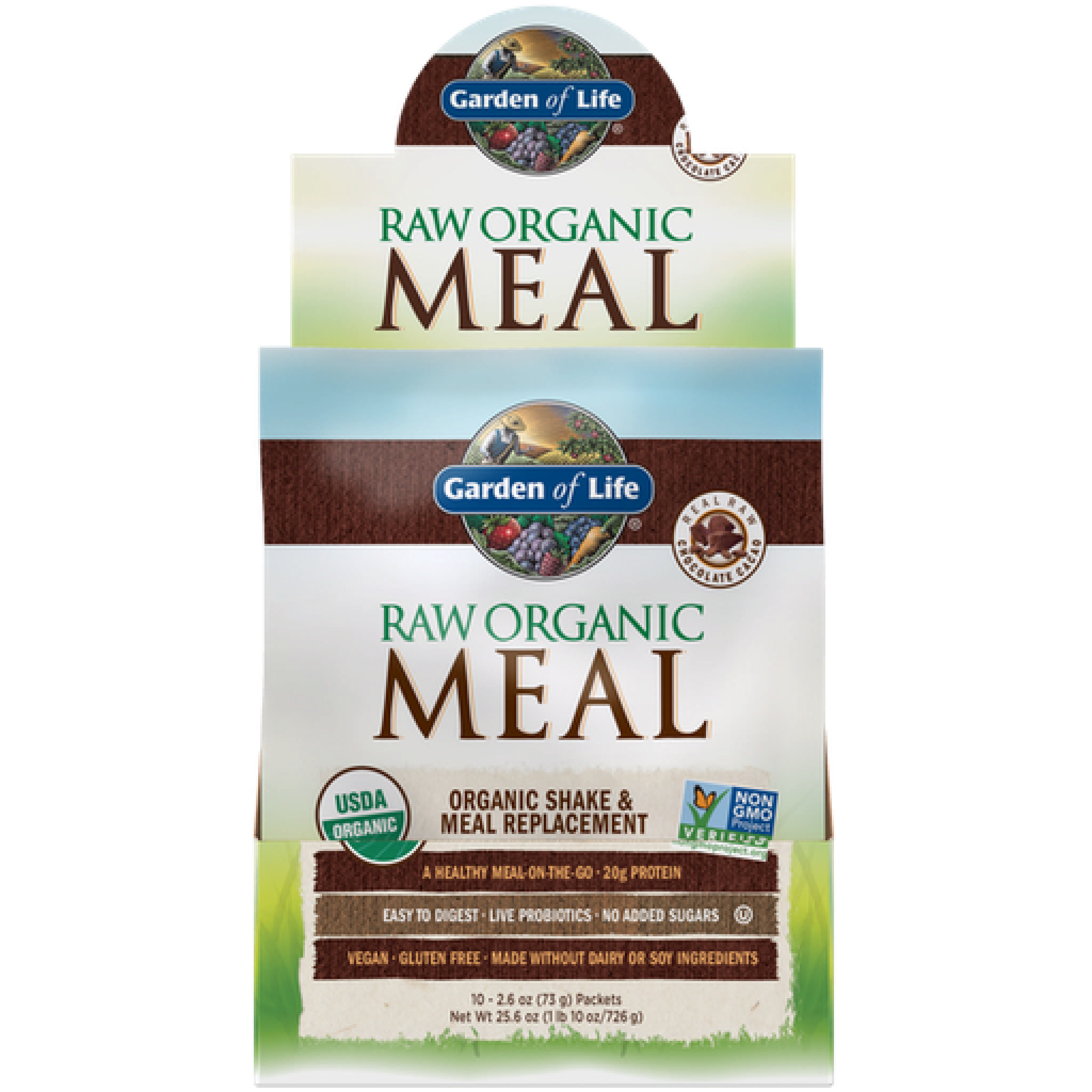 Garden Of Life - Raw Meal Pak Choc Org