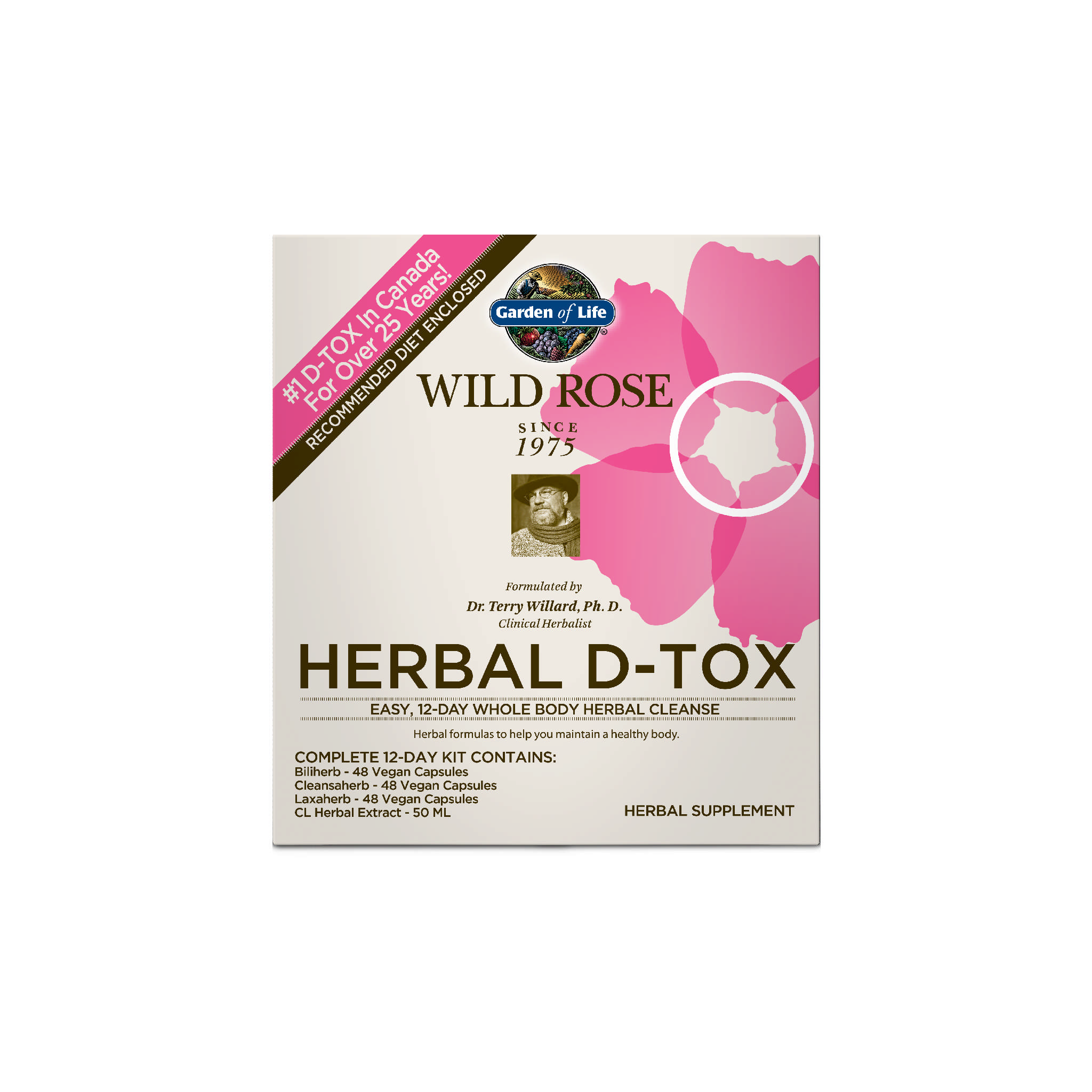 Garden Of Life - Wild Rose Herbal D Tox