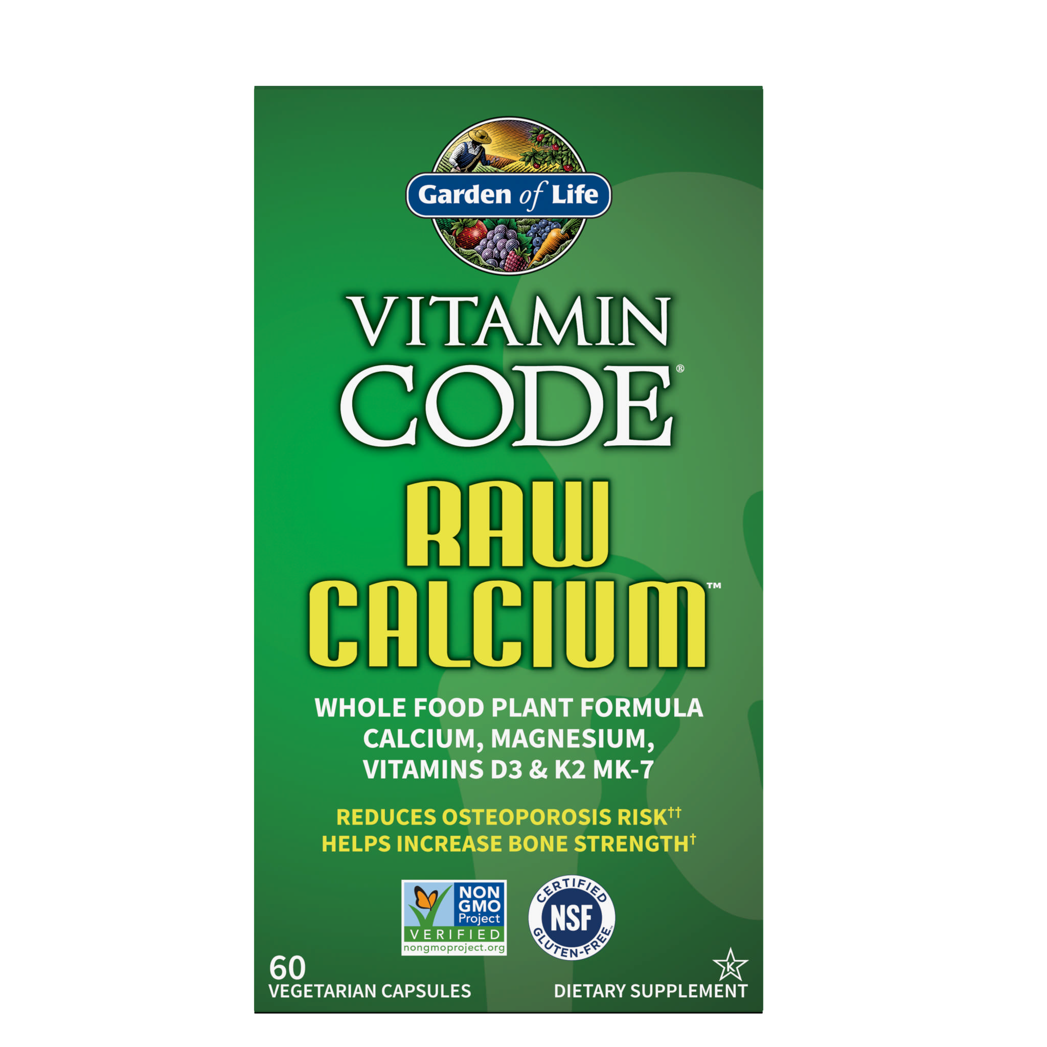 Garden Of Life - Calcium 150 mg Raw Vit Code