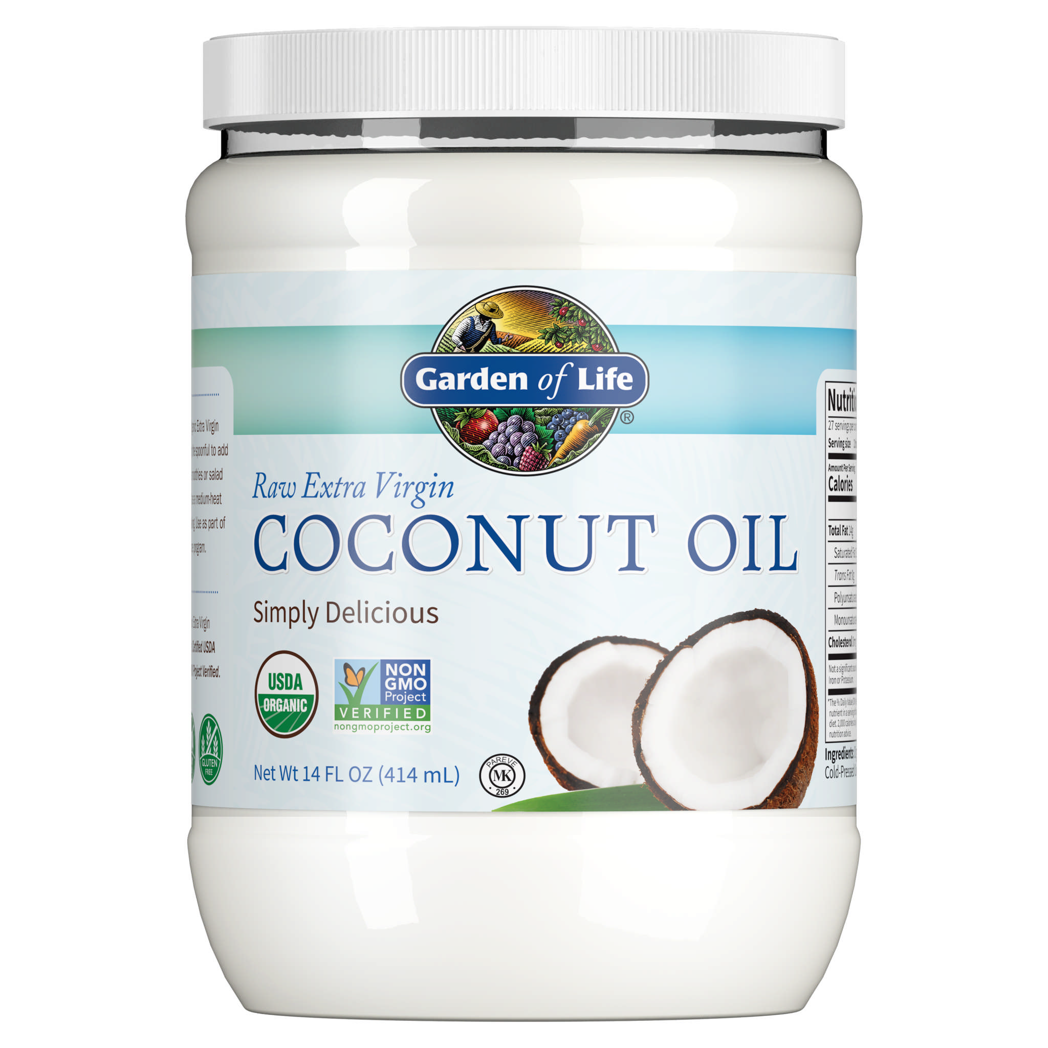 Garden Of Life - Coconut Oil Xtra Plast