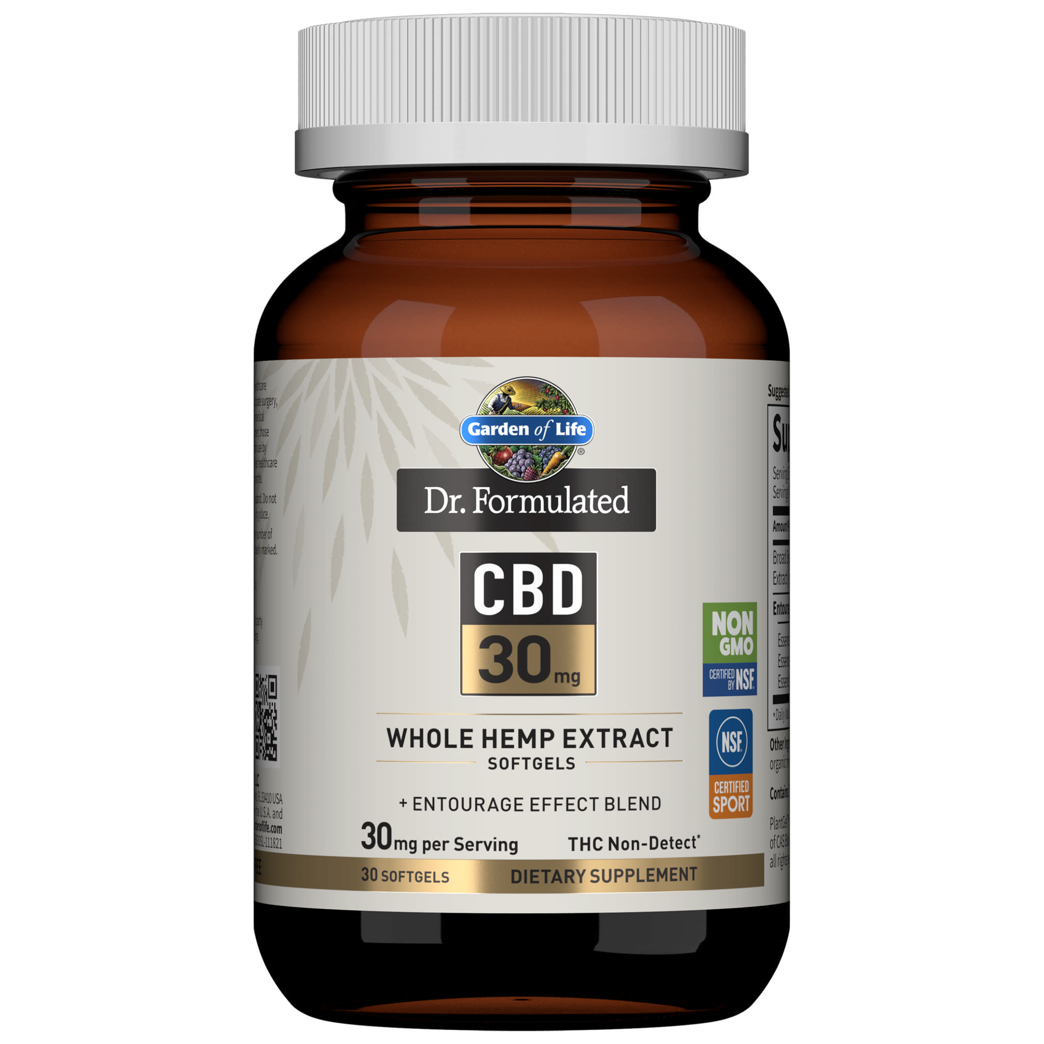 Garden Of Life - Cbd 30 mg Veg softgel