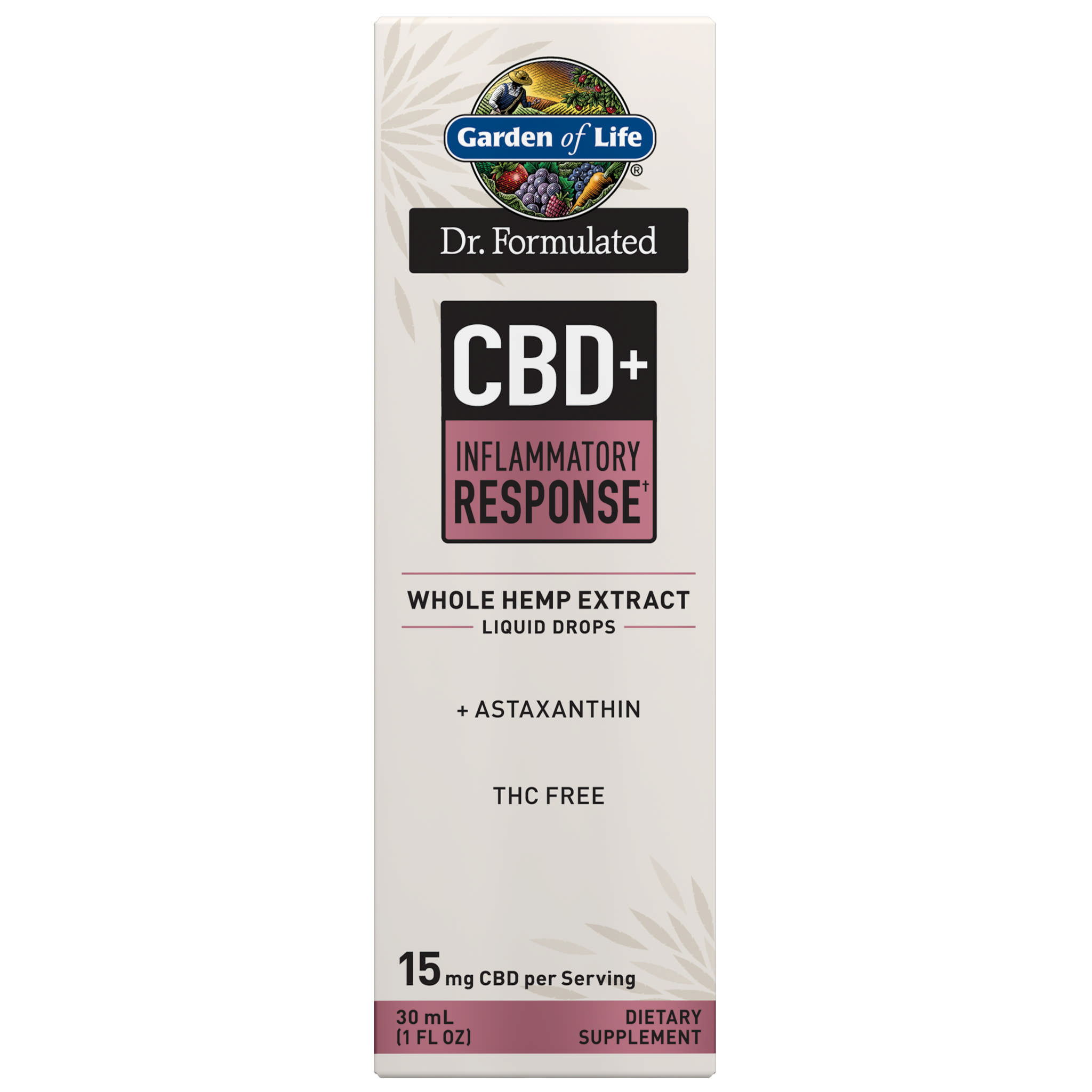 Garden Of Life - Cbd+ 15 mg Inflamm Resp