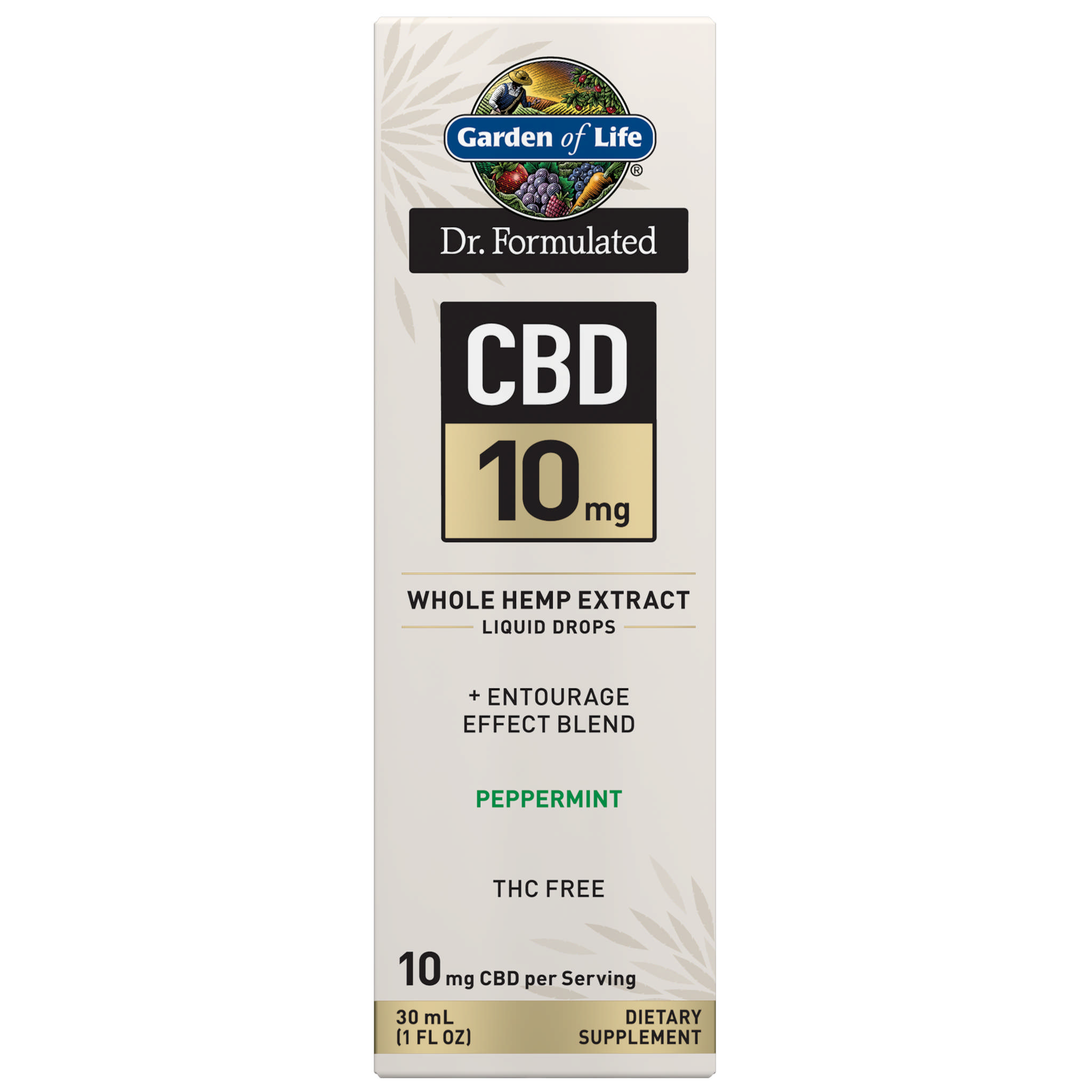 Garden Of Life - Cbd 10 mg Pepp liq