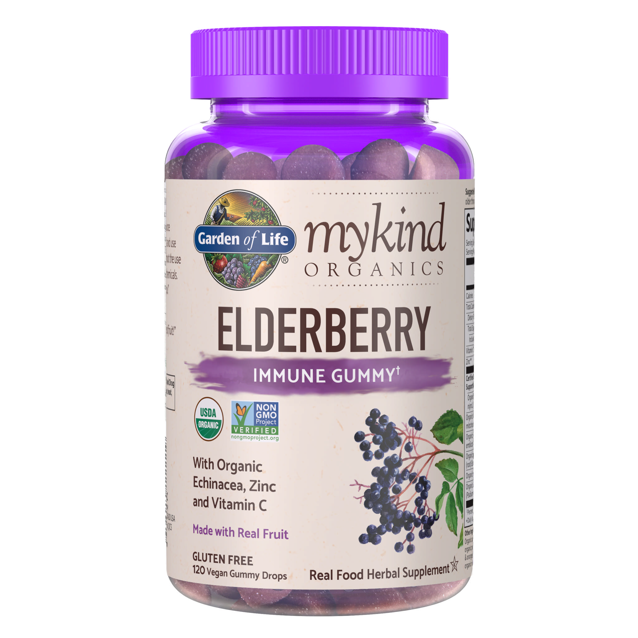 Garden Of Life - Elderberry Gummy Mykind Organ