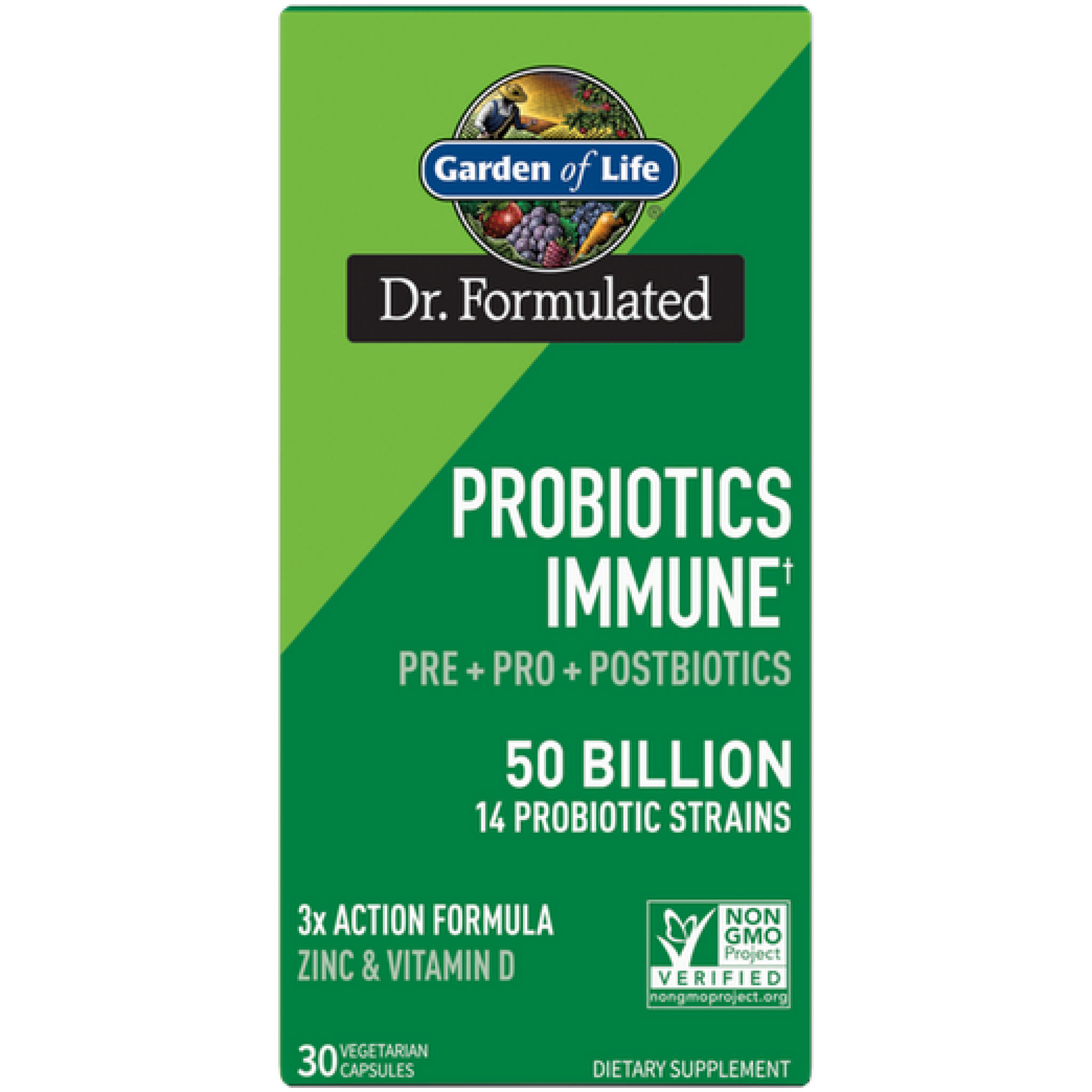 Garden Of Life - Immune Prob 50 Bill Pre Pro Po