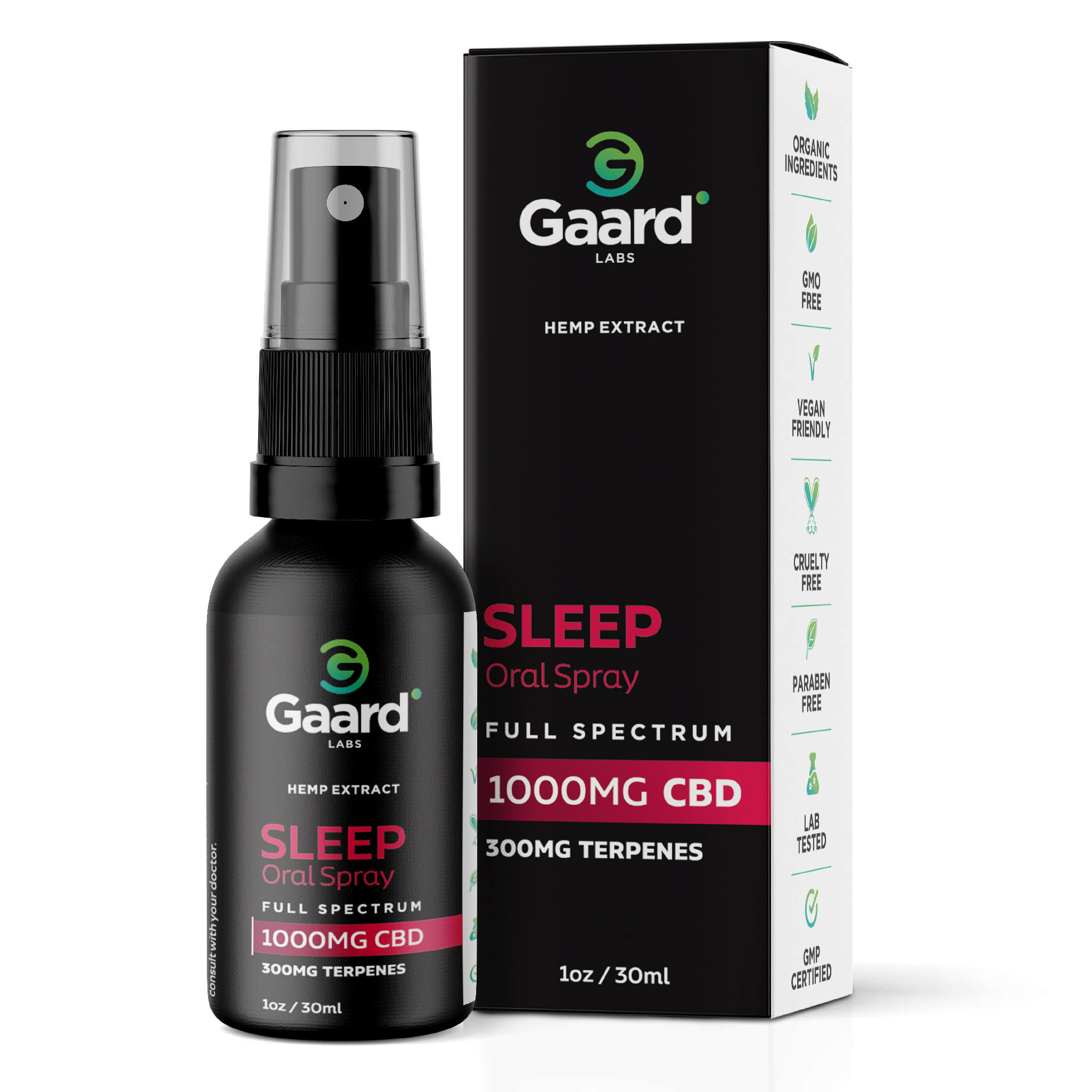 Gaard - Cbd Relf Night Care Spr