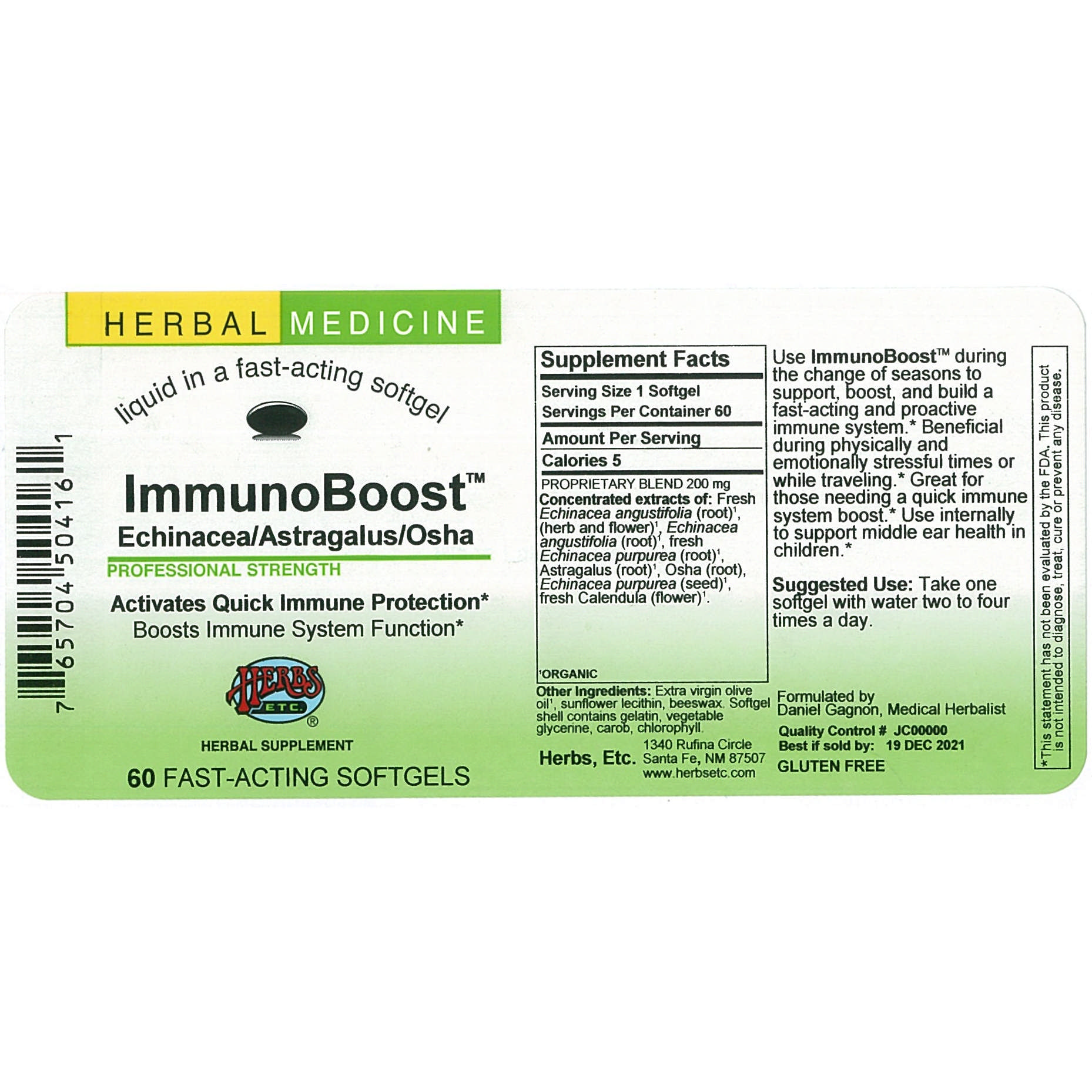 Herbs Etc - Immuno Boost (Echin Astragalu)