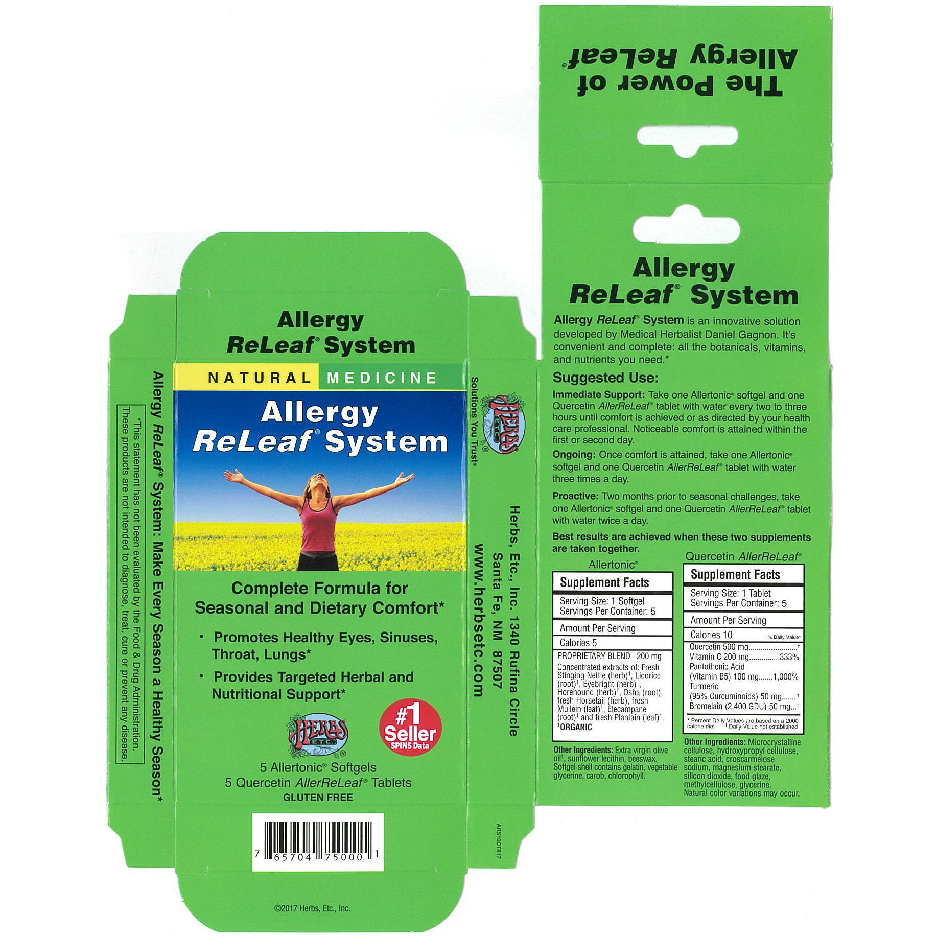Herbs Etc - Allergy Releaf System