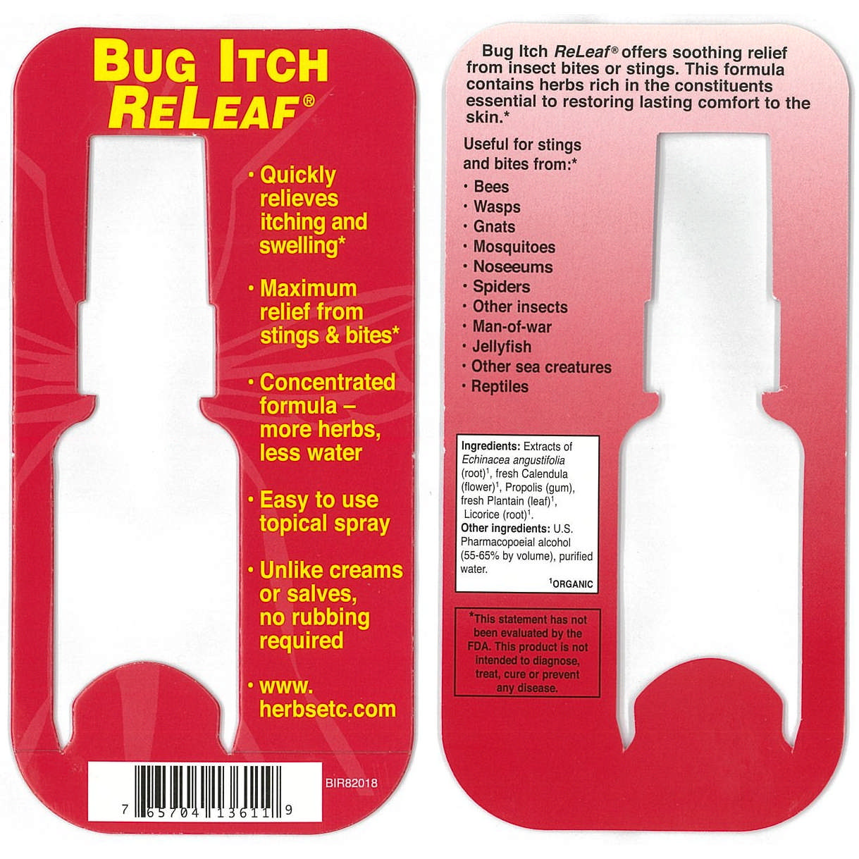 Herbs Etc - Bug Itch Releaf Prof