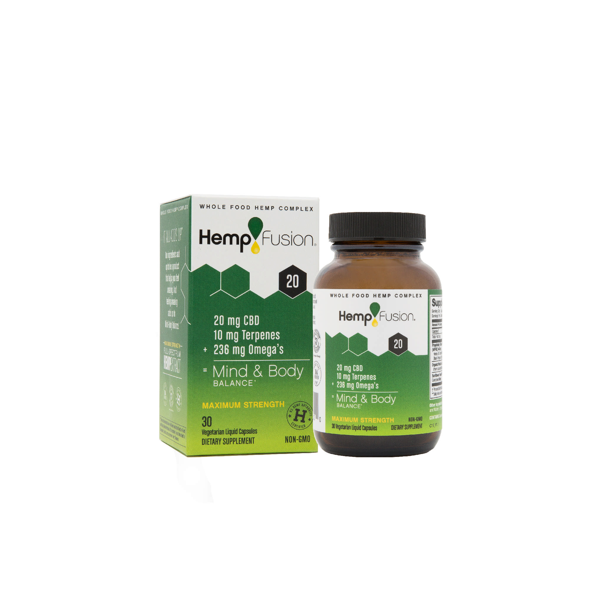 Hemp Fusion - Cbd 20 mg Lvcap