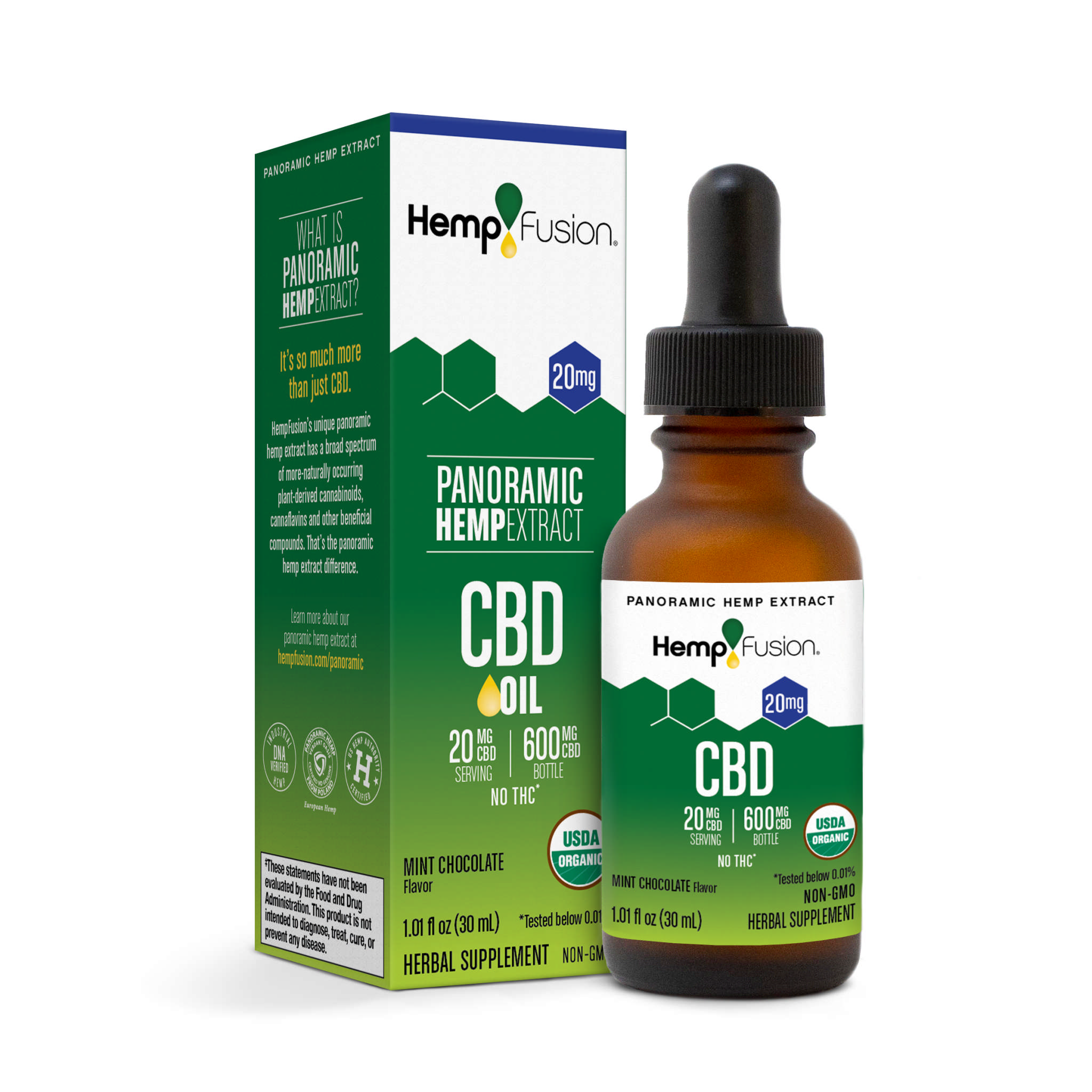 Hemp Fusion - Cbd 20 mg liq