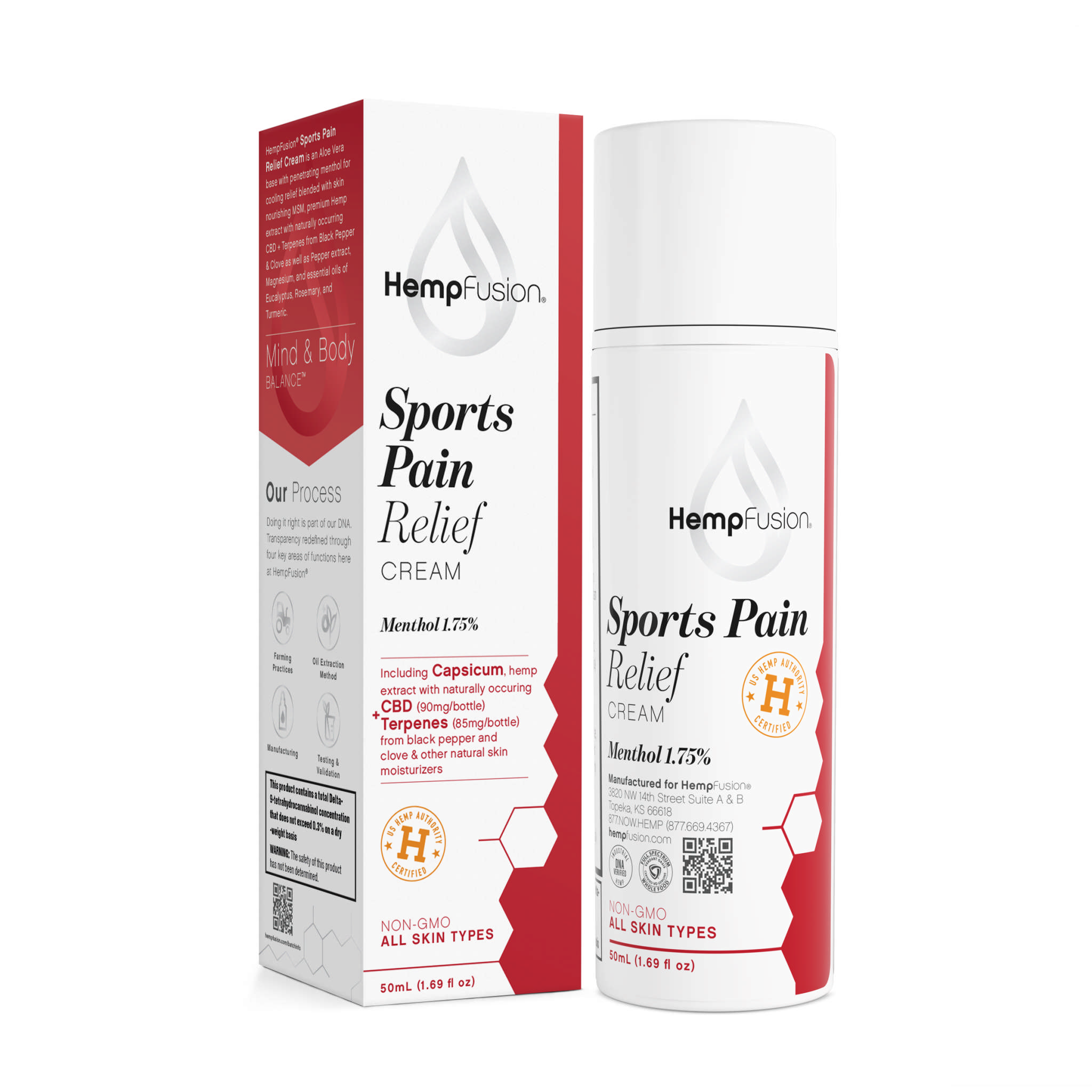 Hemp Fusion - Sports Pain Relief crm