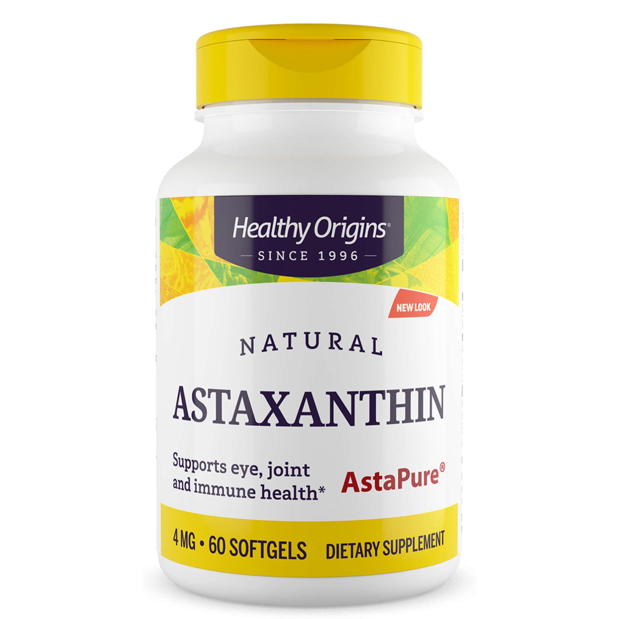 Healthy Origins - Astaxanthin 4 mg Astapure