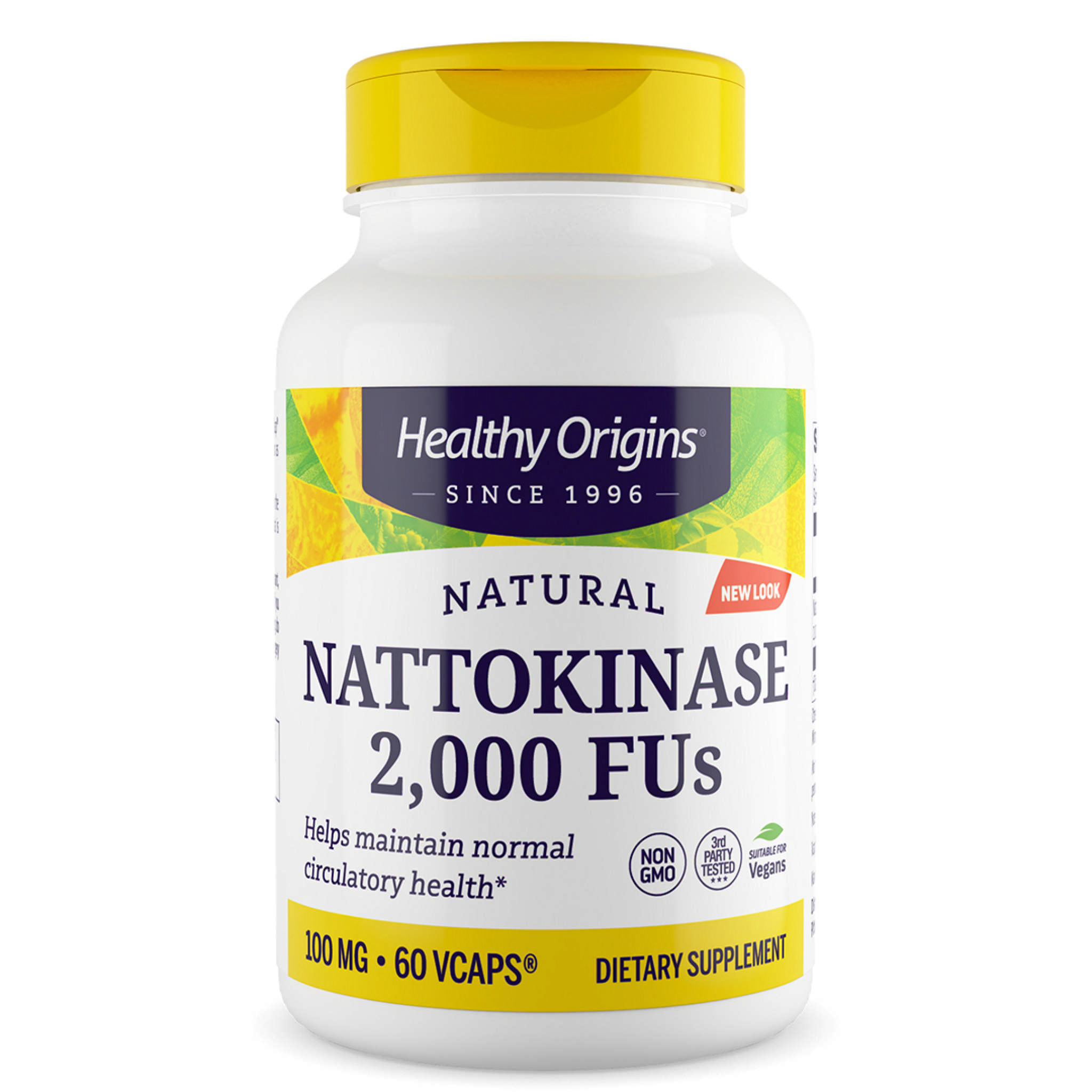 Healthy Origins - Nattokinase 100 mg 2000 Fu