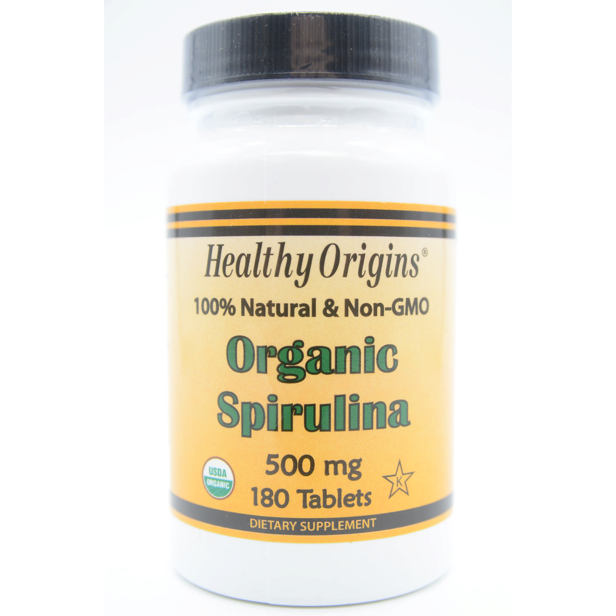Healthy Origins - Spirulina 500 mg Org No Gmo