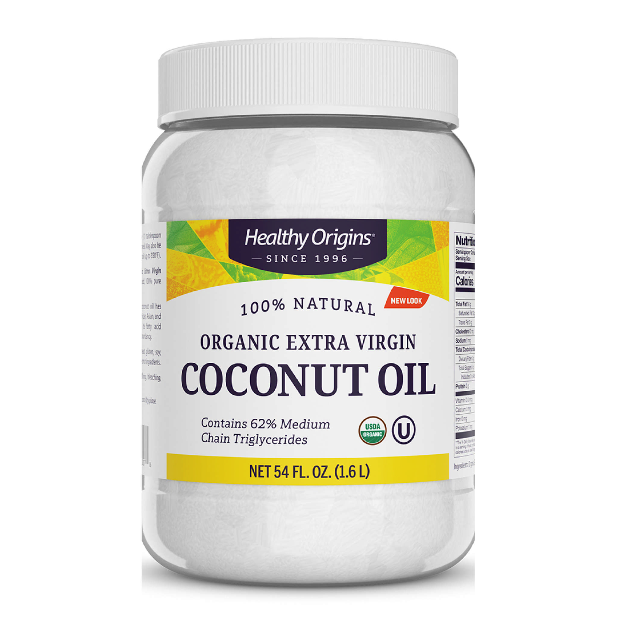 Healthy Origins - Coconut Oil Extra Virg Org