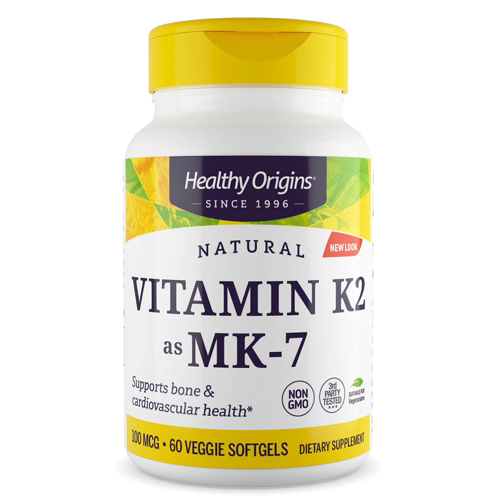 Healthy Origins - K2 100 mcg Mk 7 Vsg